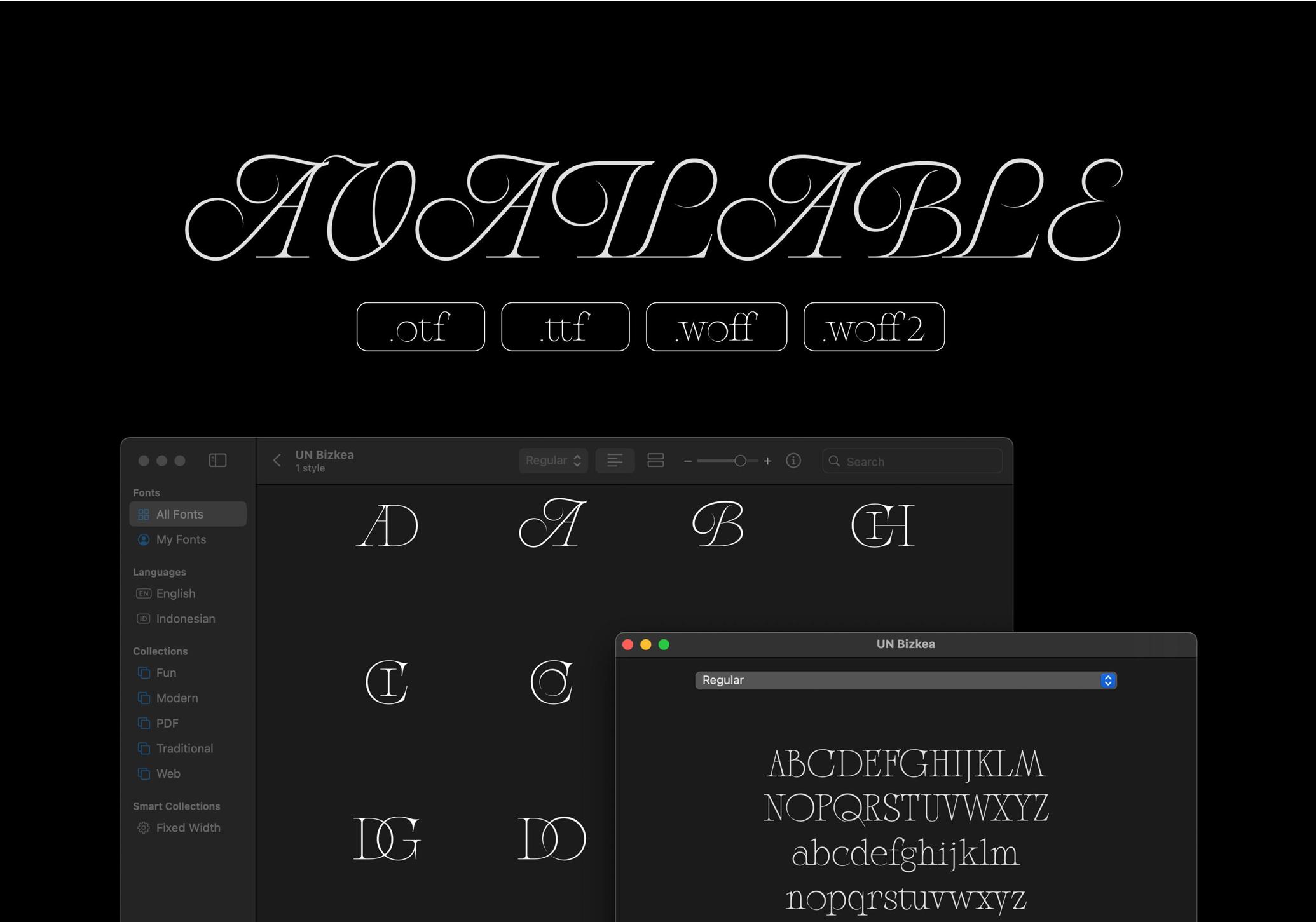 Bizkea — Elegant Serif