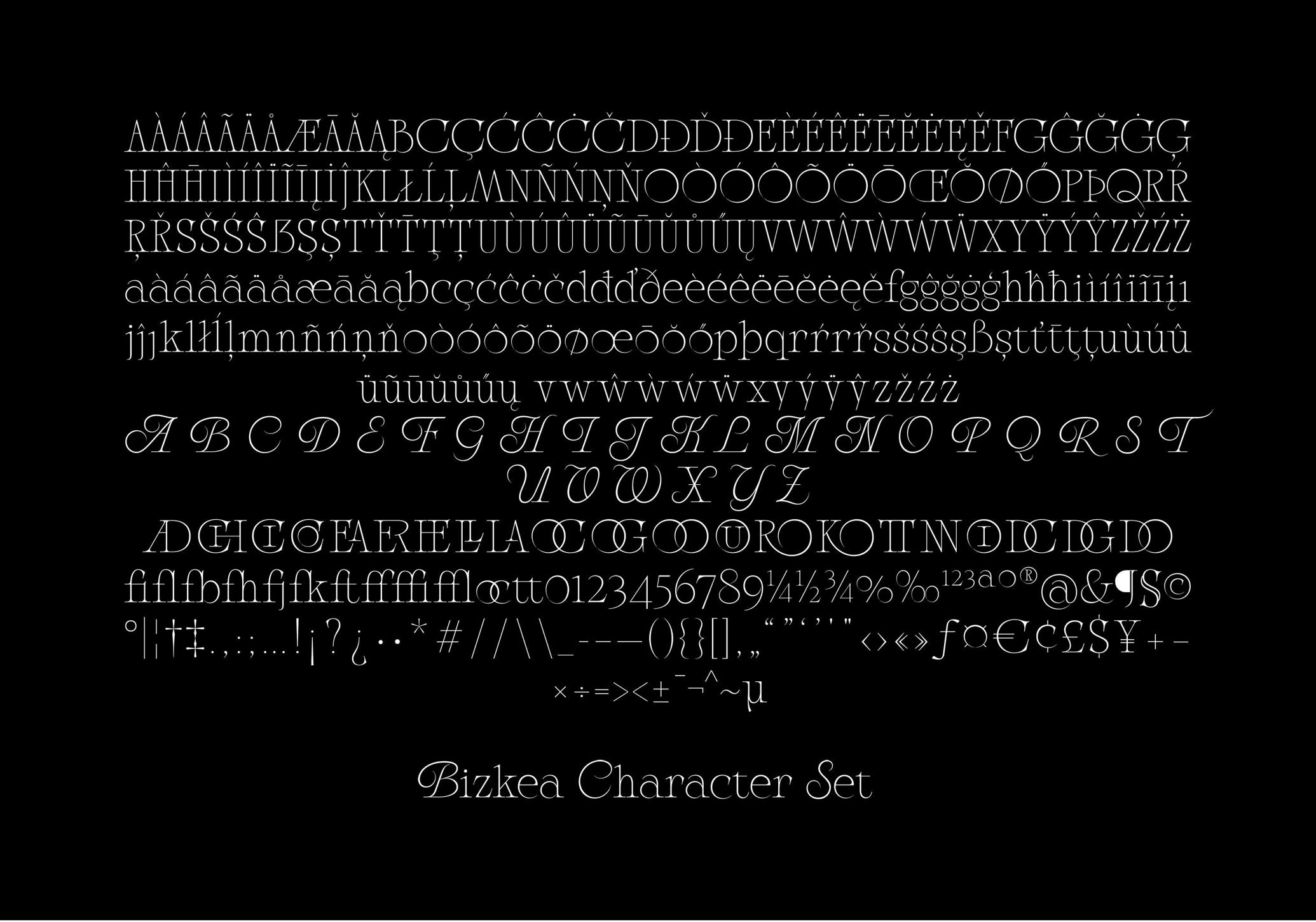 Bizkea — Elegant Serif