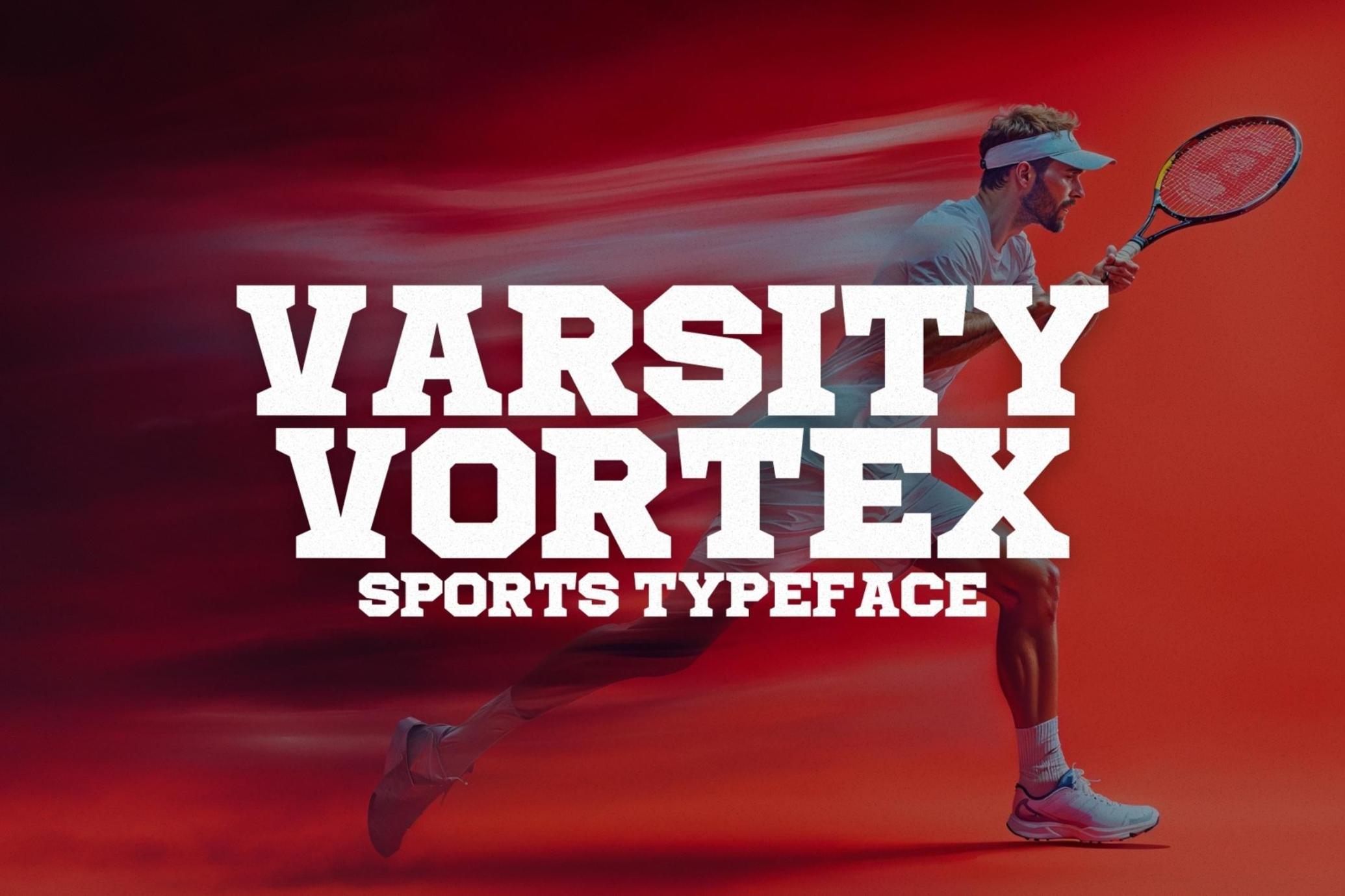 Varsity Vortex – Sports Typeface