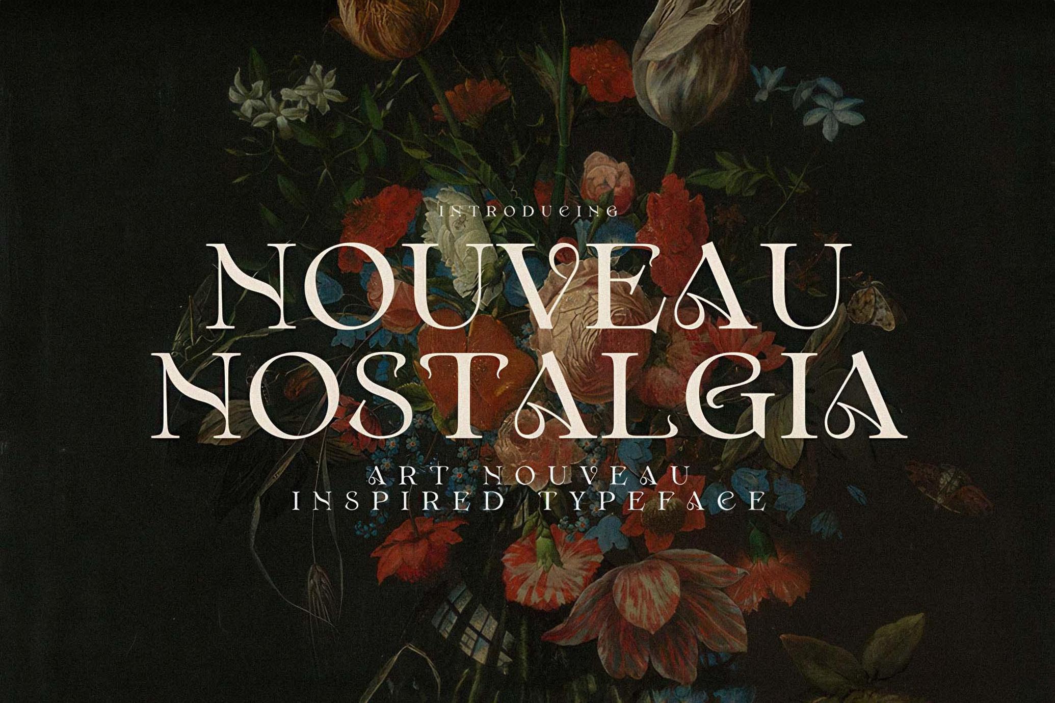 Nouveau Nostalgia – Elegant Typeface