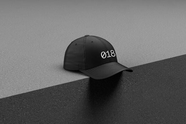 Angled Cap Mockup