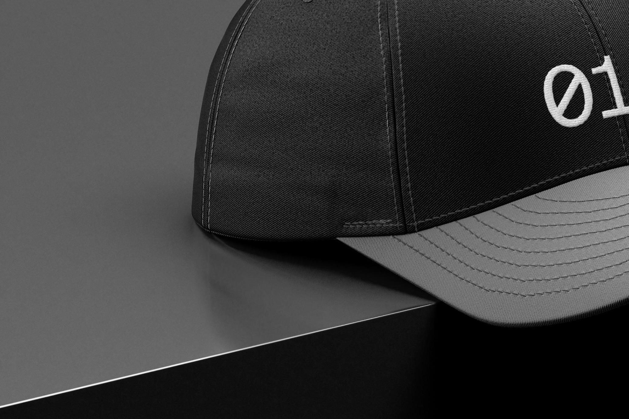 Angled Cap Mockup