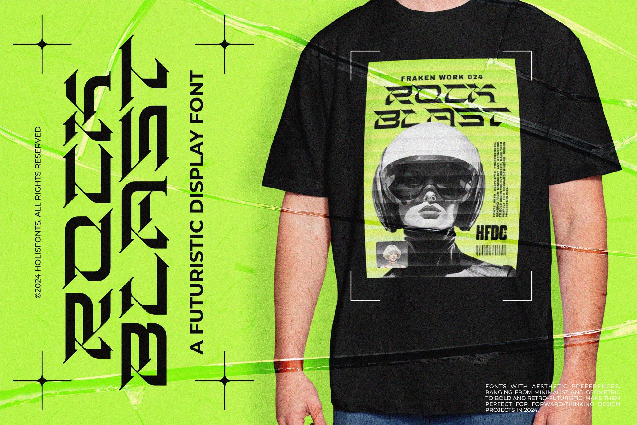 Fraken Futuristic Font