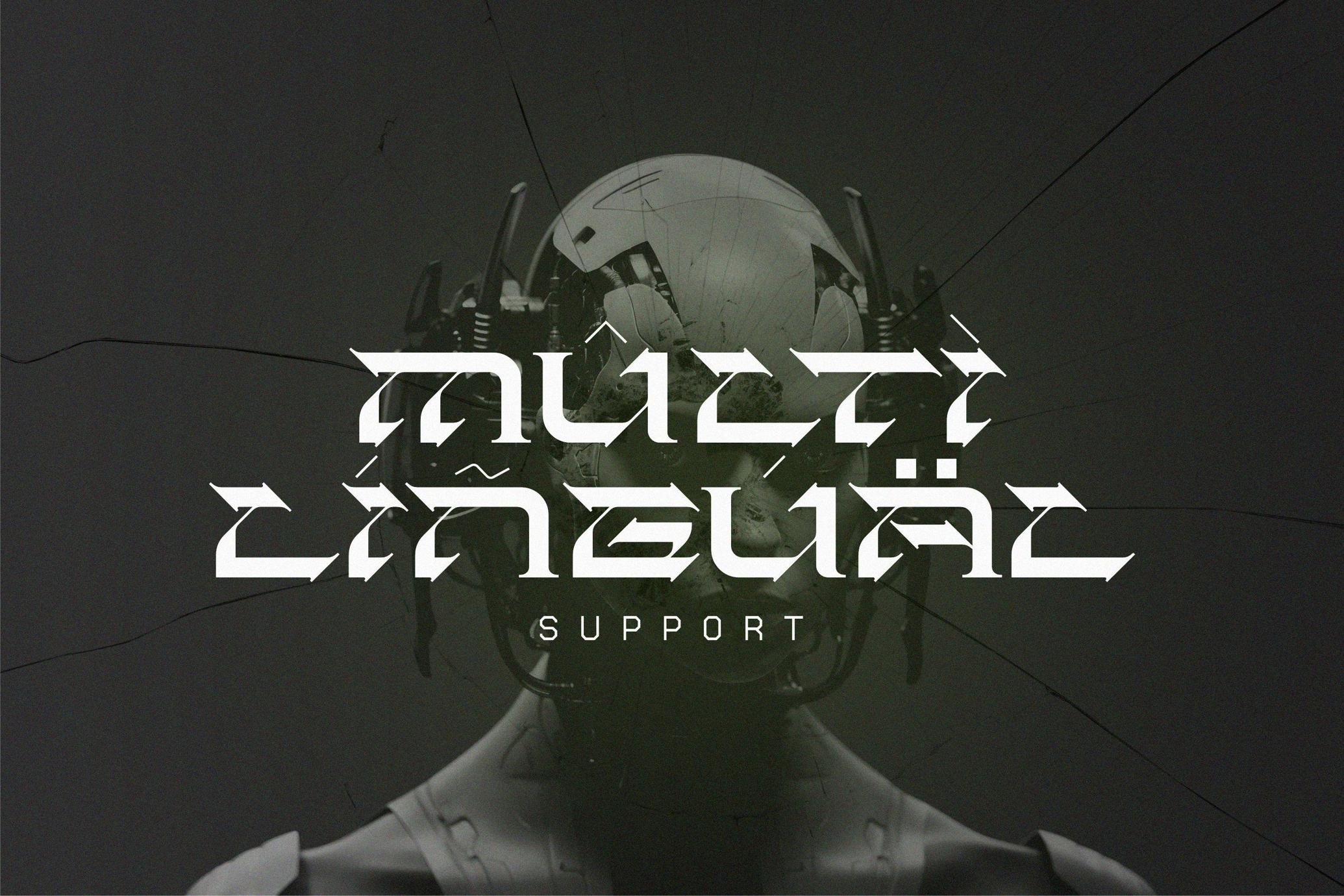 Fraken Futuristic Font