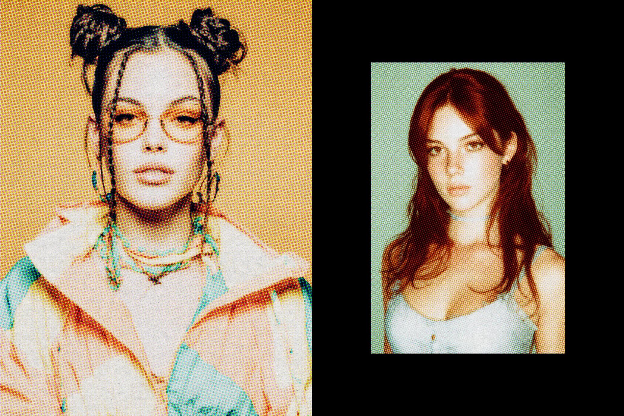 1990s Halftone Photo Effect