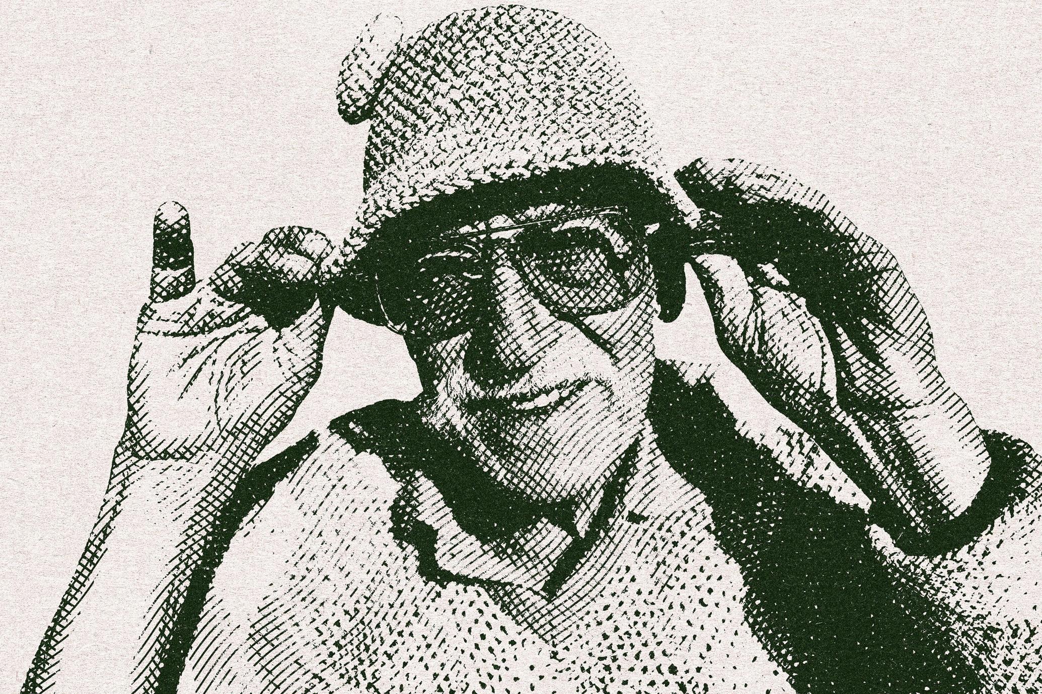 Vintage Engraving Photo Effect