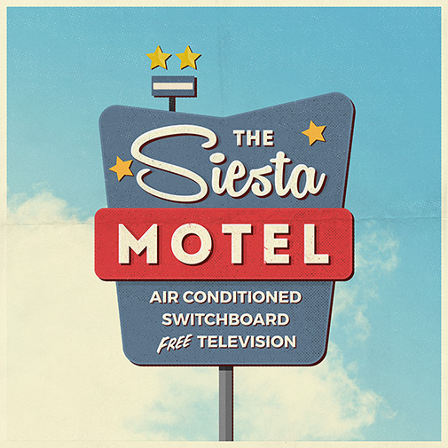 retro sign psd