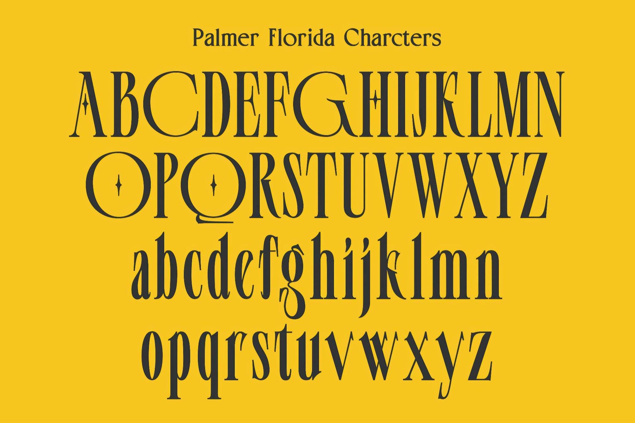 Palmer Florida Display Serif