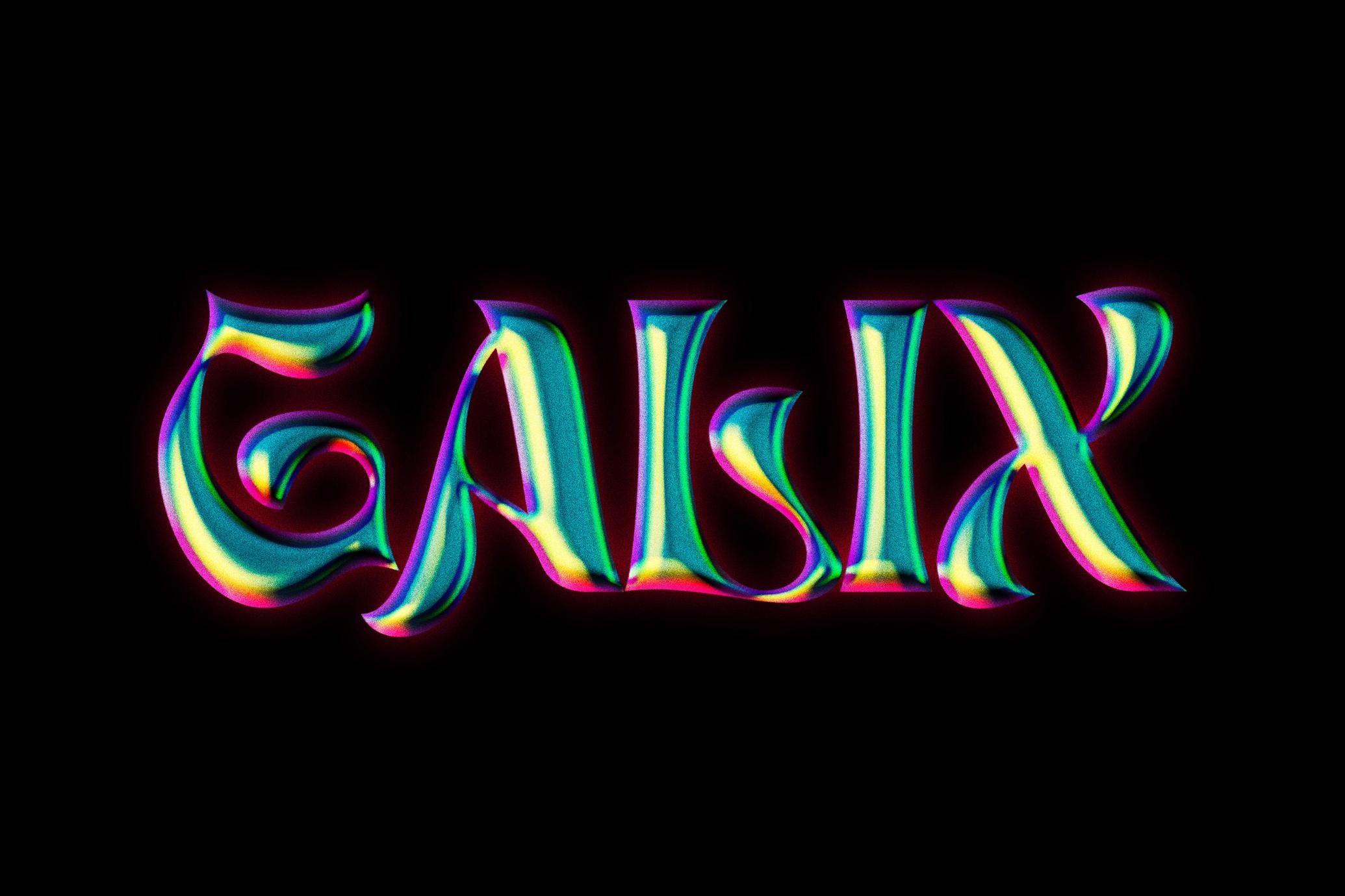 Radiant Chrome Text & Logo Effect