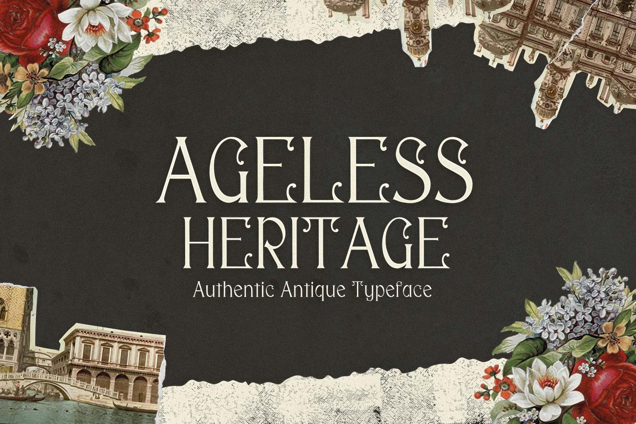 Ageless Heritage - 1900's Typeface