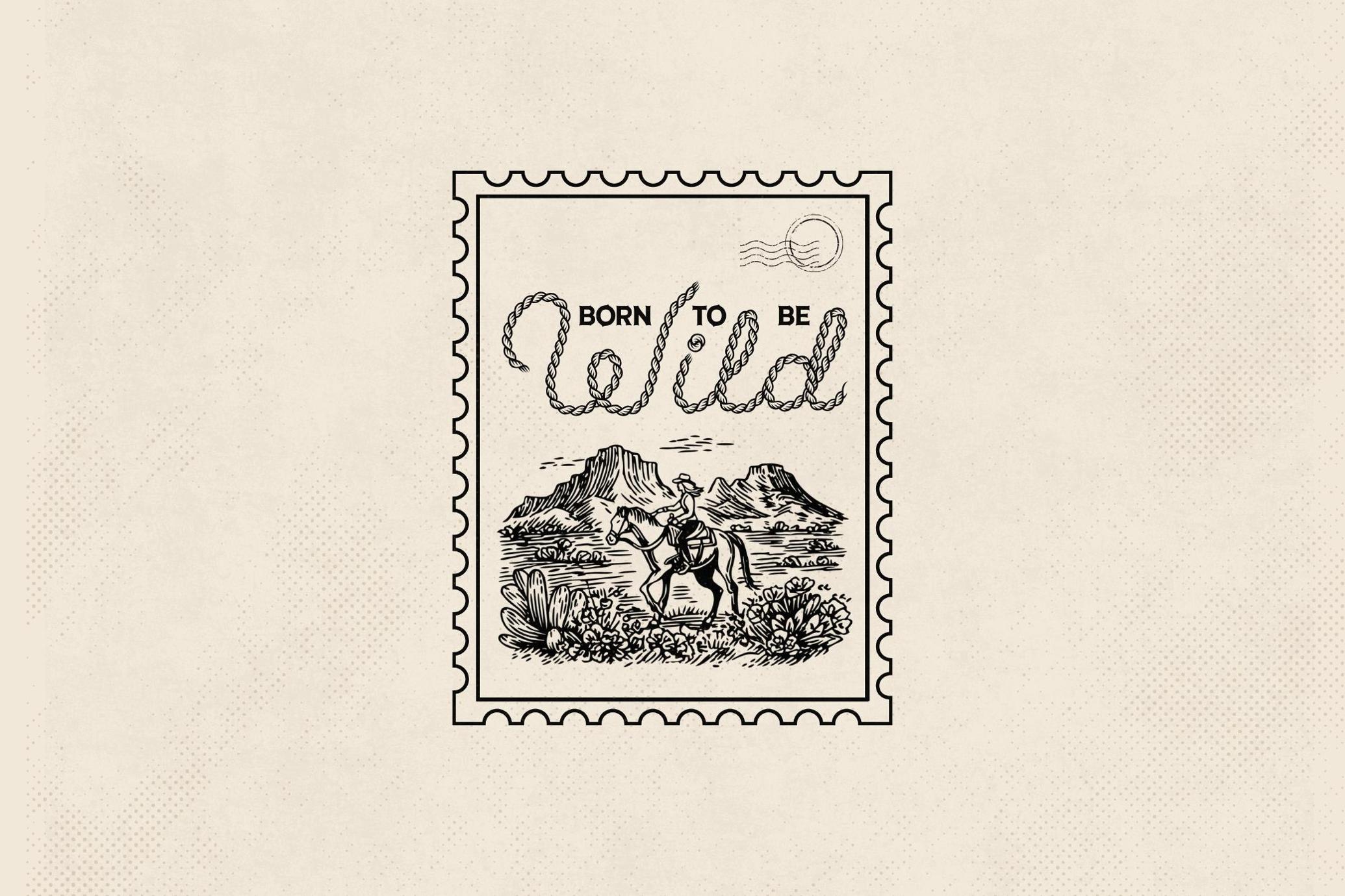 Lasso Lore - Western Rope Font Duo