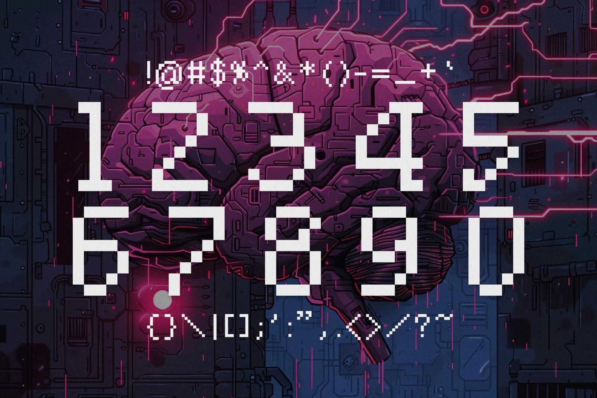 Pixel Punk - 8-Bit Serif Typeface