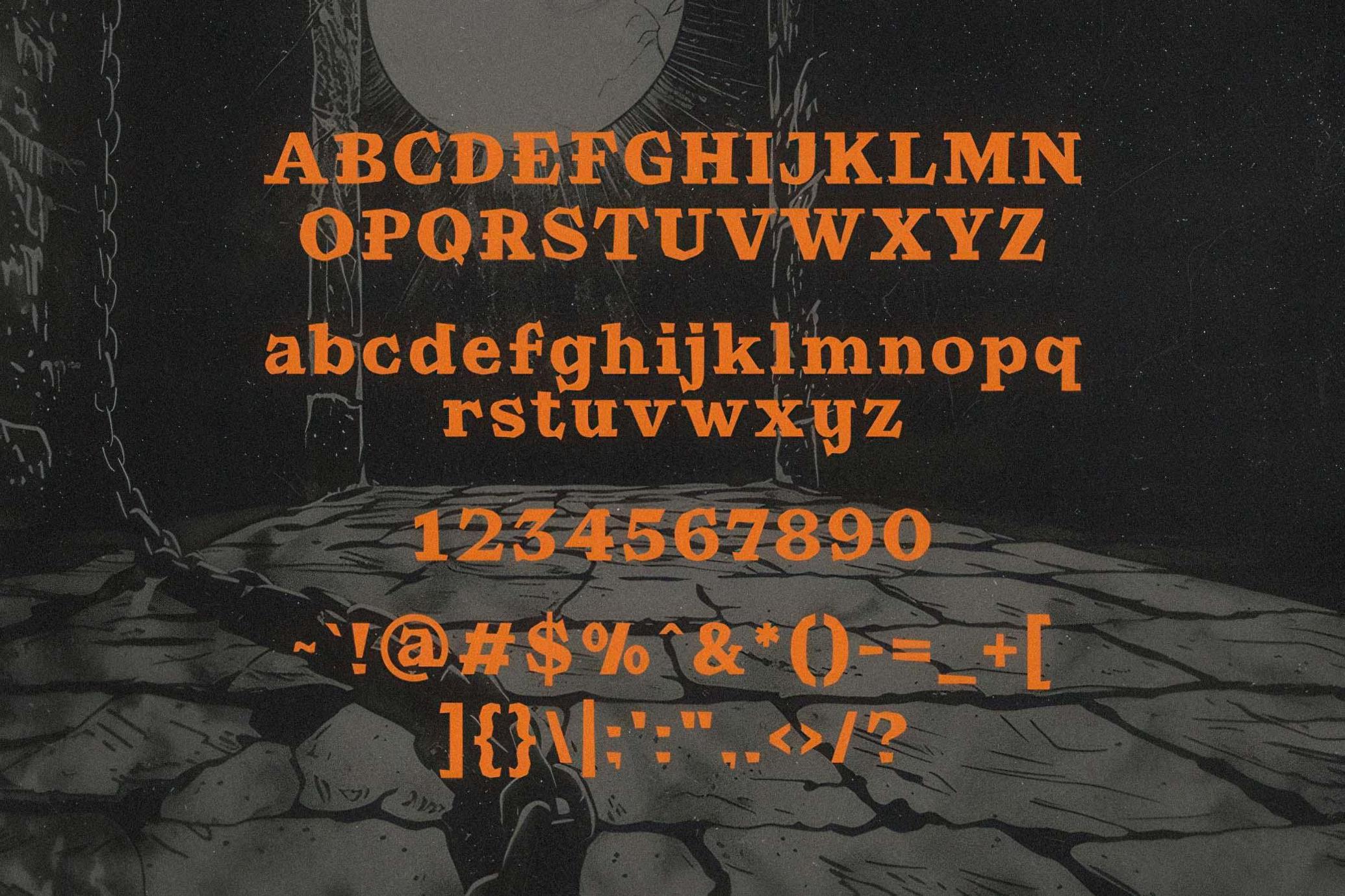 Rebel Riff - Edgy Typeface