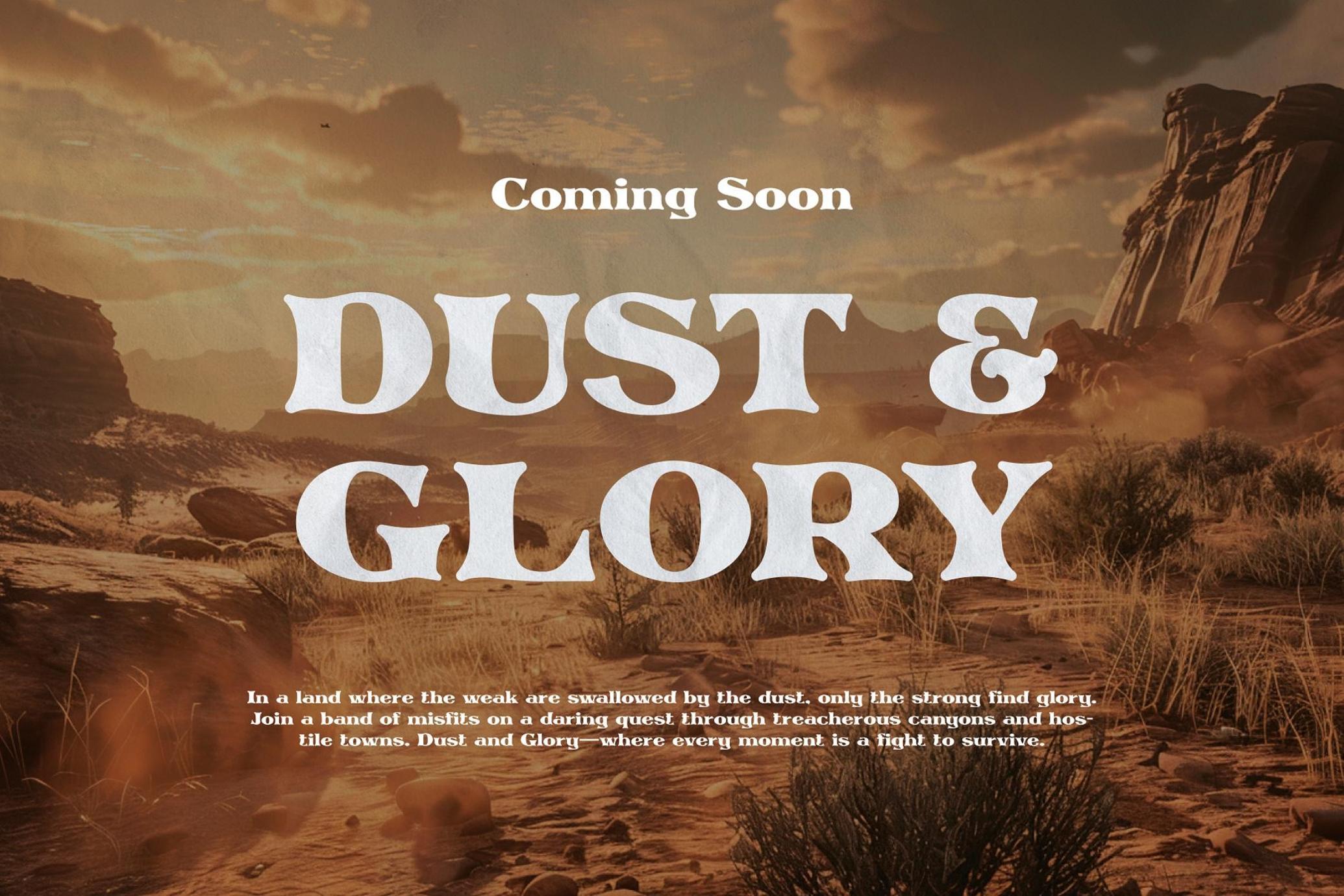 Heritage Trails - Western Typeface