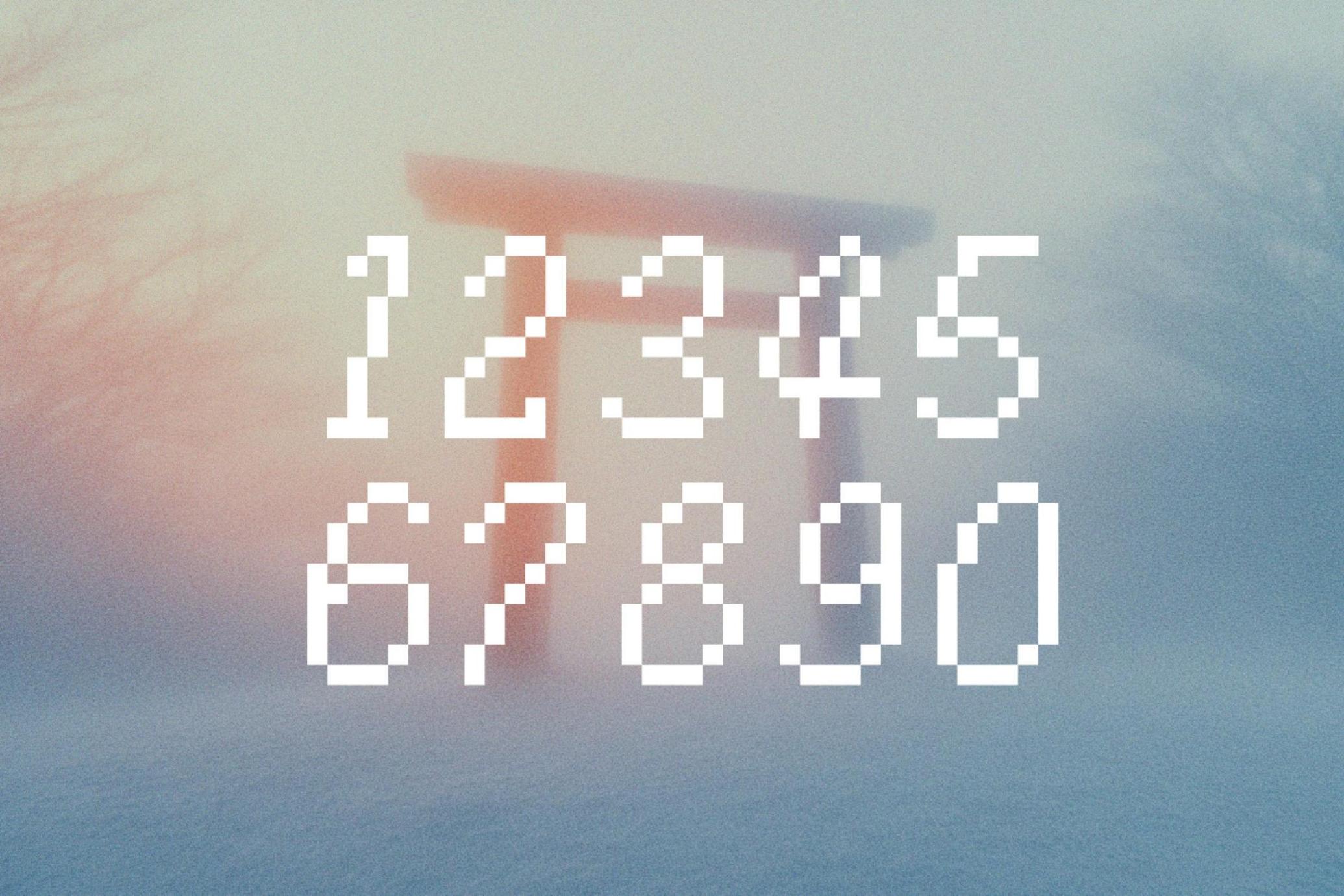 Hikari Byte - Japanese Inspired Pixel Font