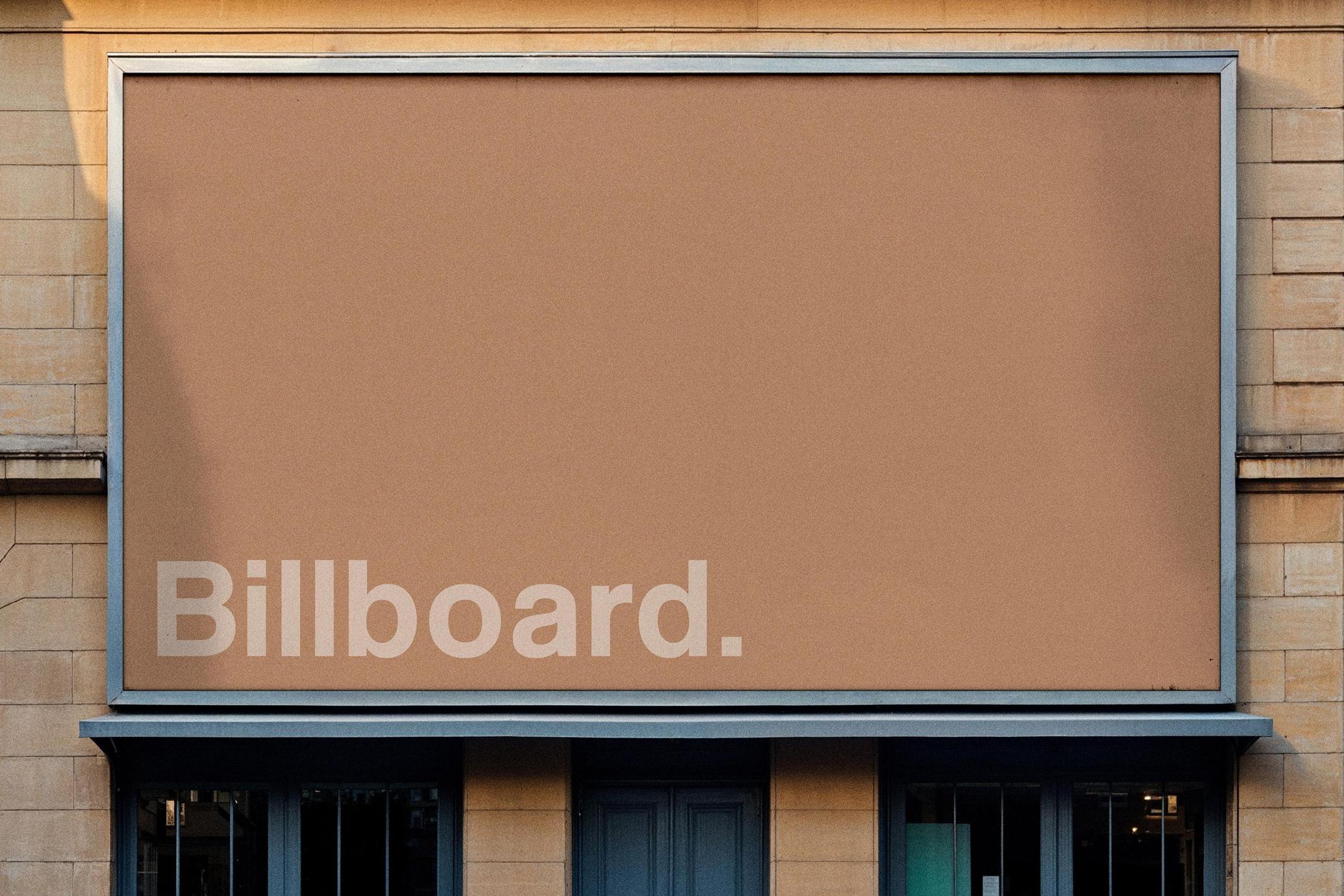 Outdoor Billboard Mockup