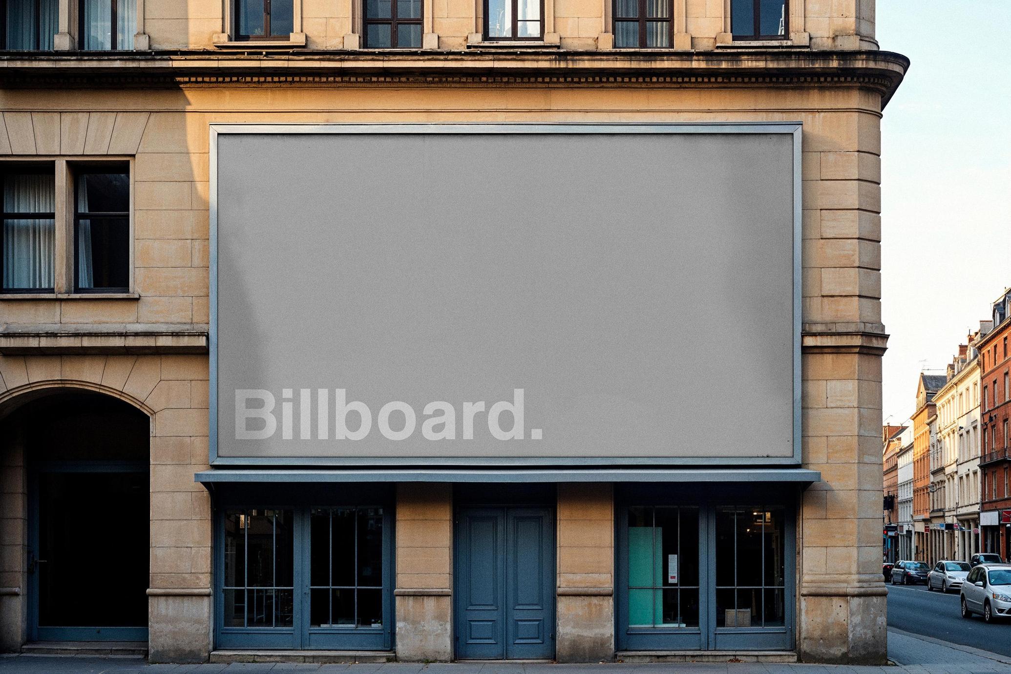 Outdoor Billboard Mockup