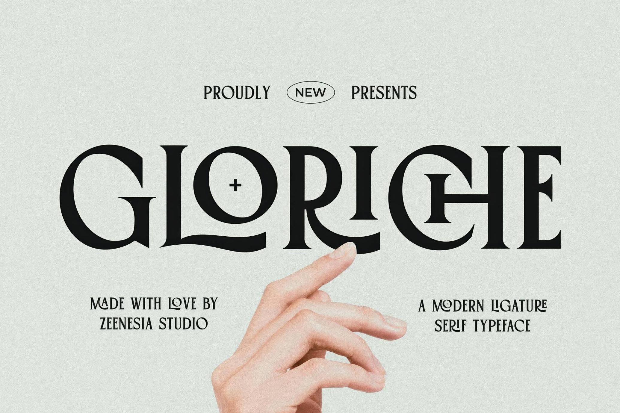 Gloriche Ligature Serif