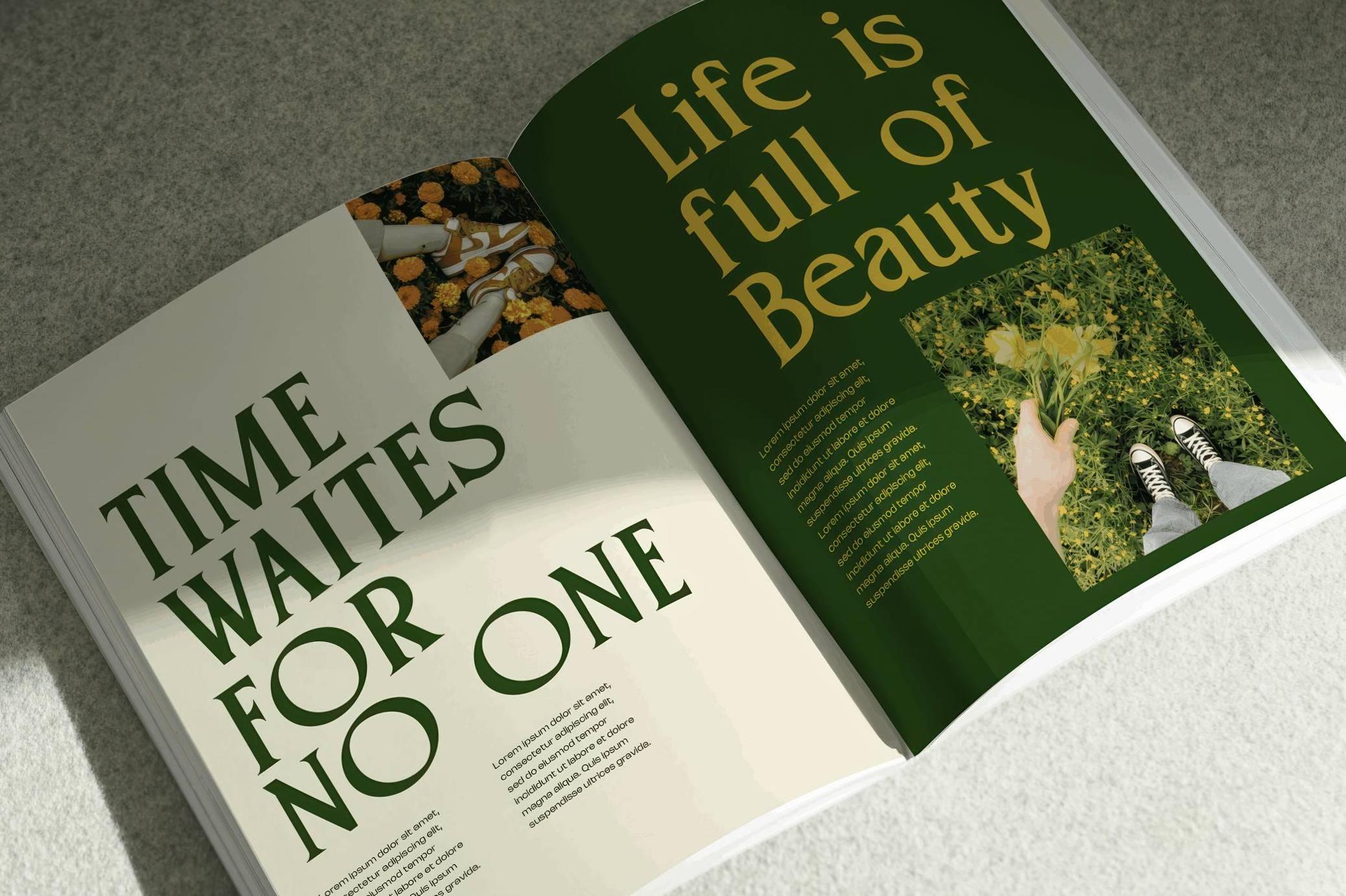 Gloriche Ligature Serif