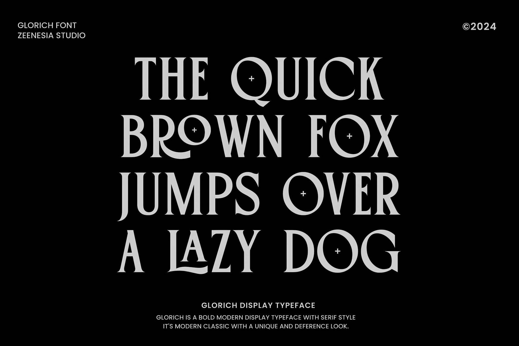 Gloriche Ligature Serif