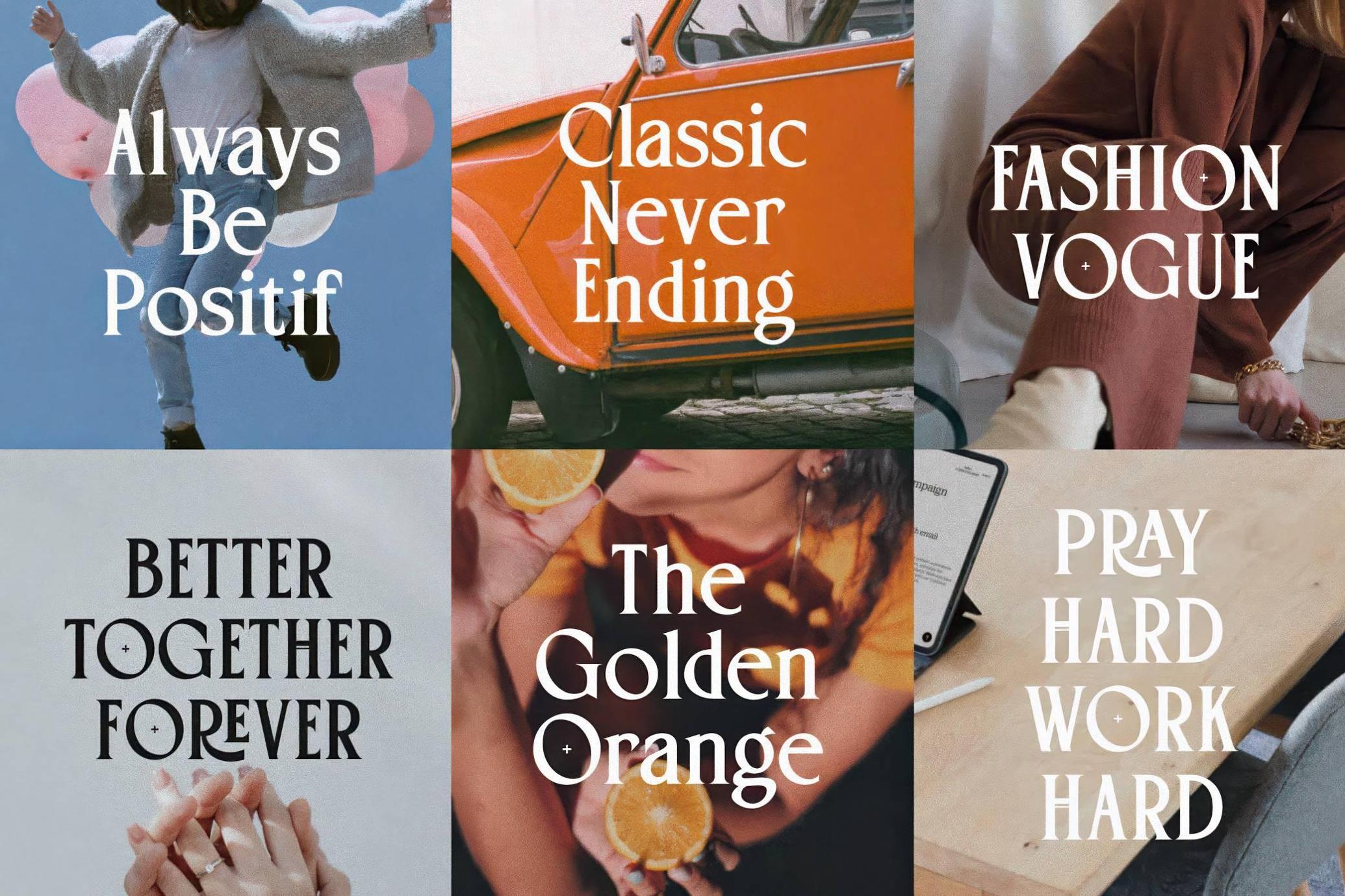 Gloriche Ligature Serif