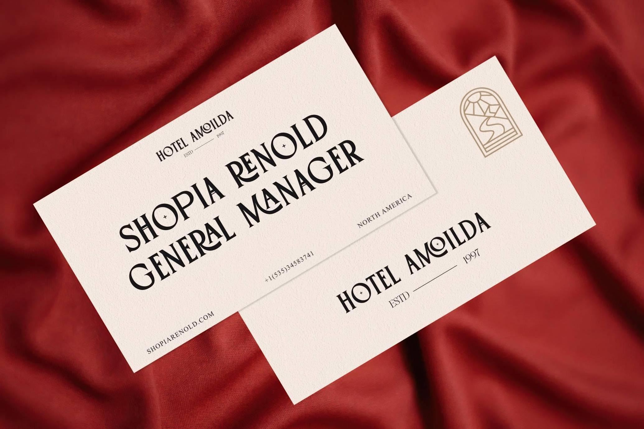 Gloriche Ligature Serif