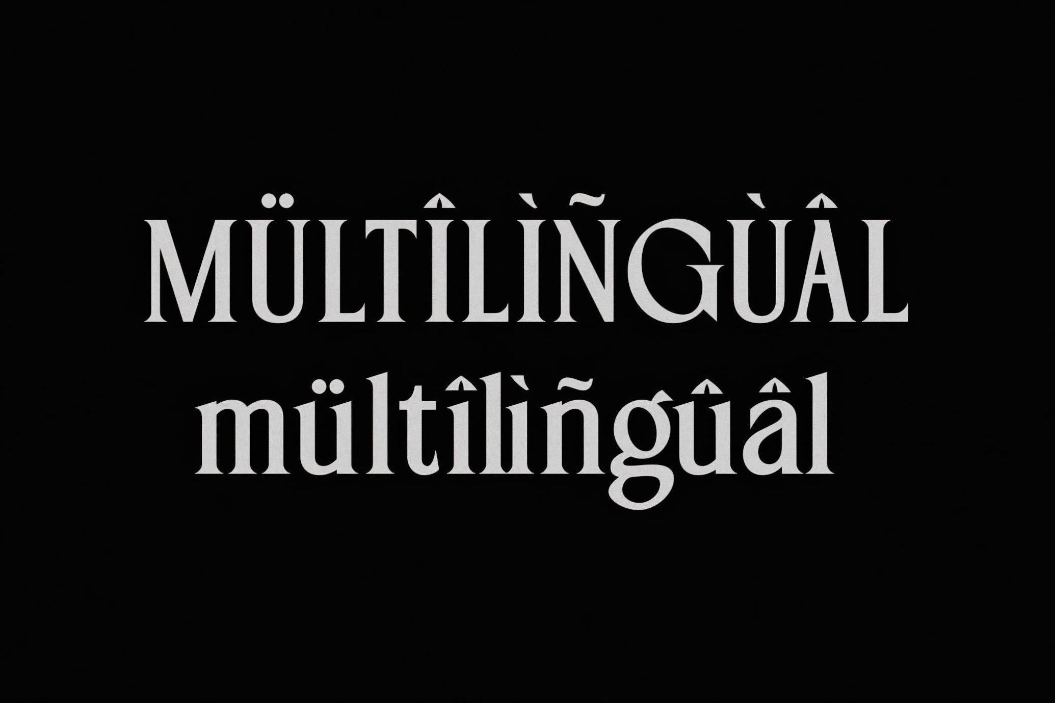 Gloriche Ligature Serif