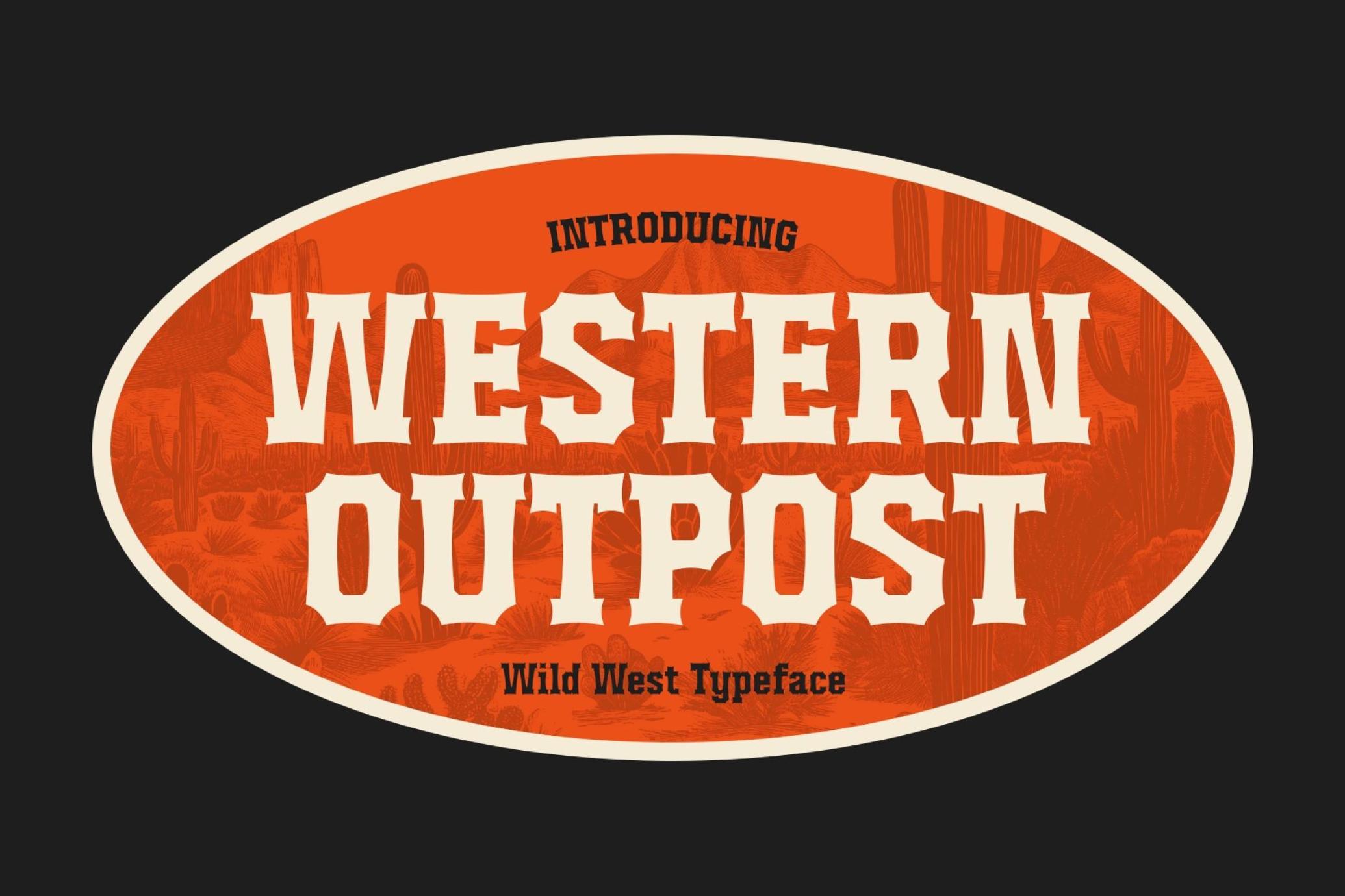 Western Outpost Typeface