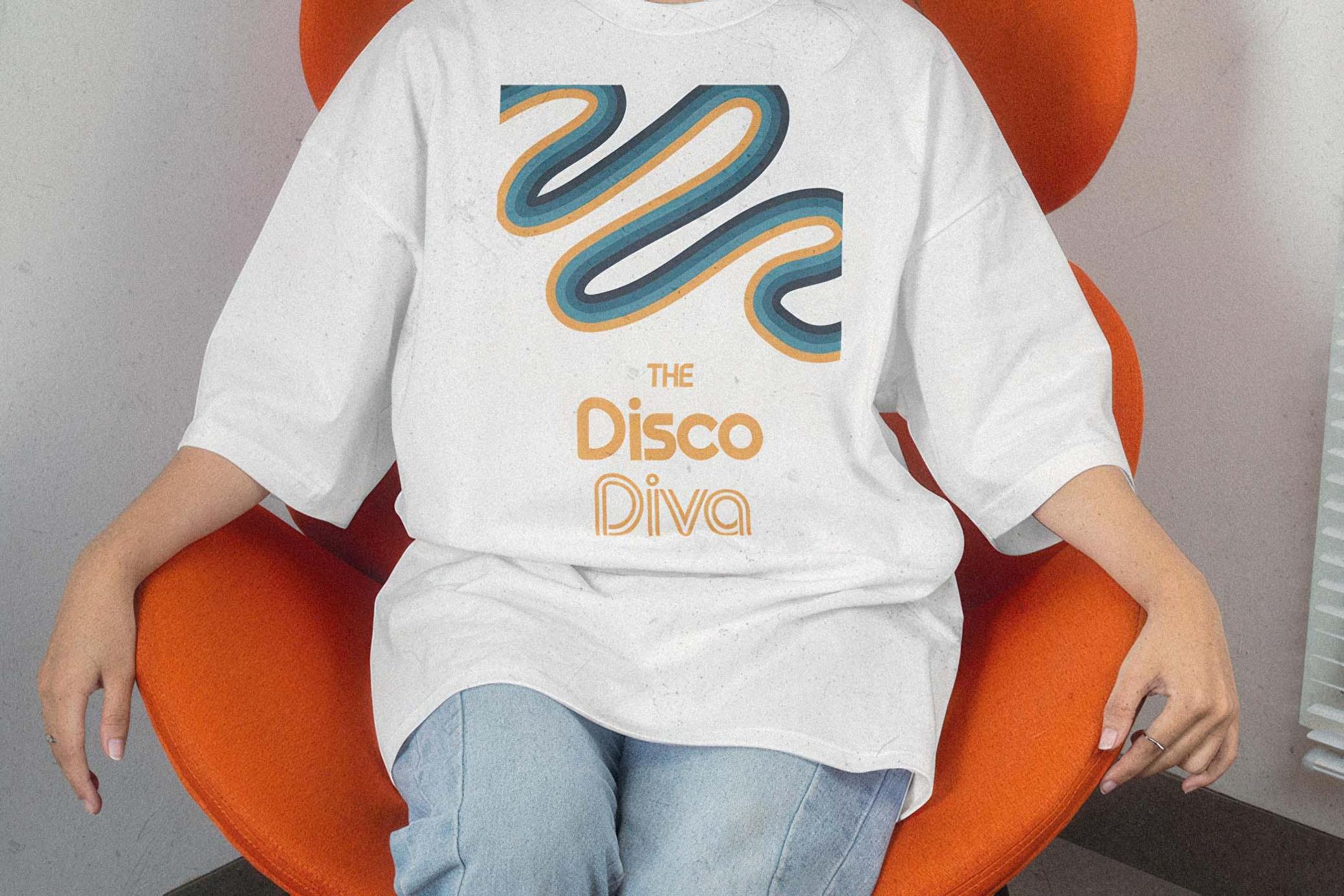 Disco Diva - Groovy Typeface