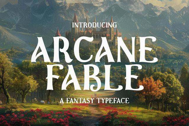 Arcane Fable - Fantasy Inspired Typeface