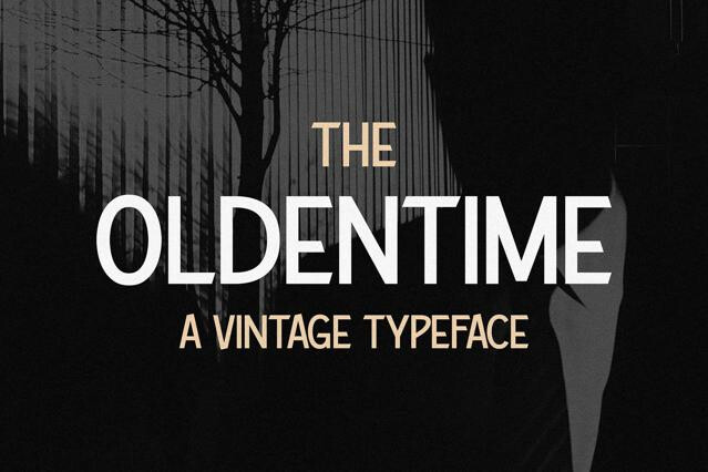 The Oldentime - Vintage 1920's Font