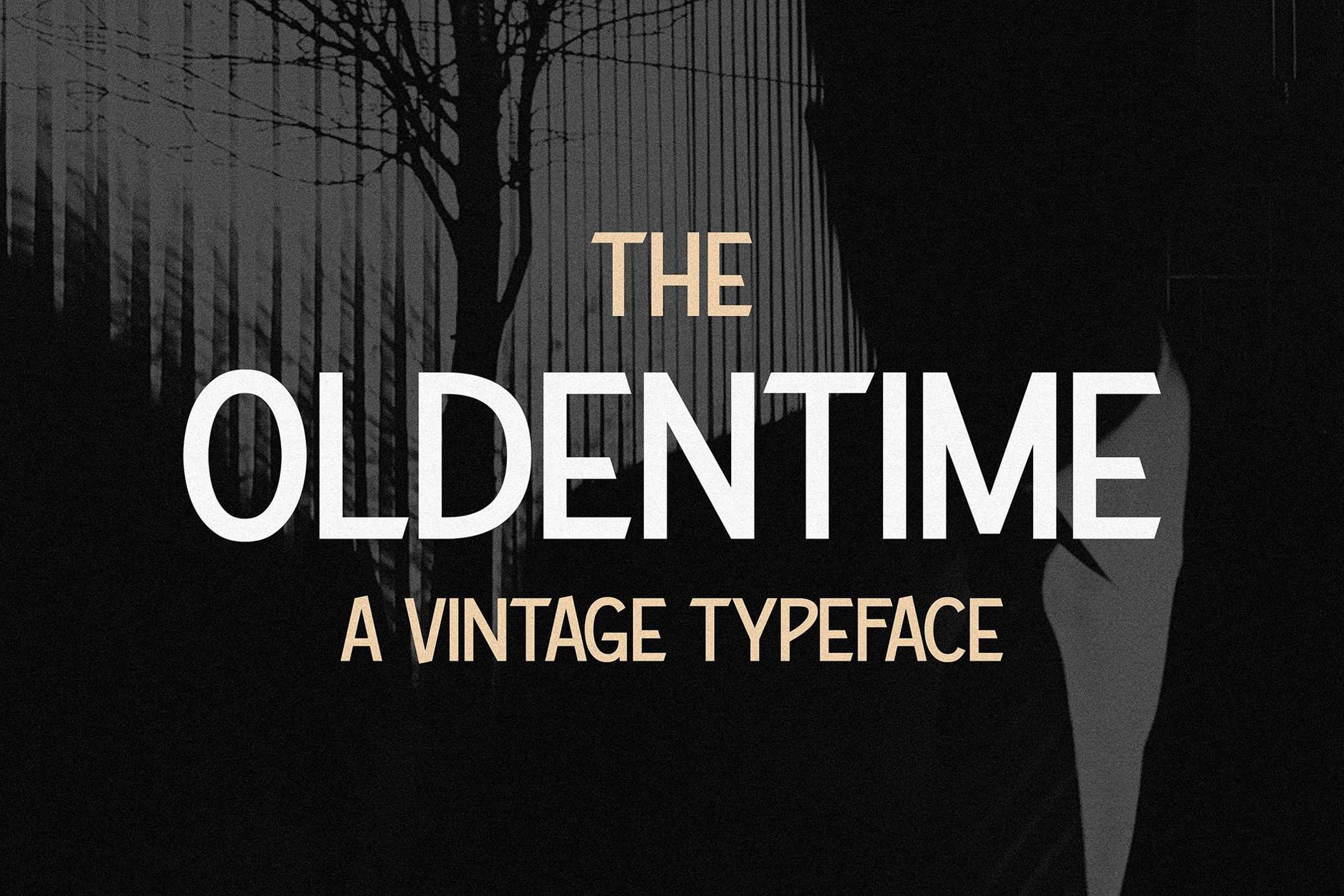 The Oldentime - Vintage 1920's Font
