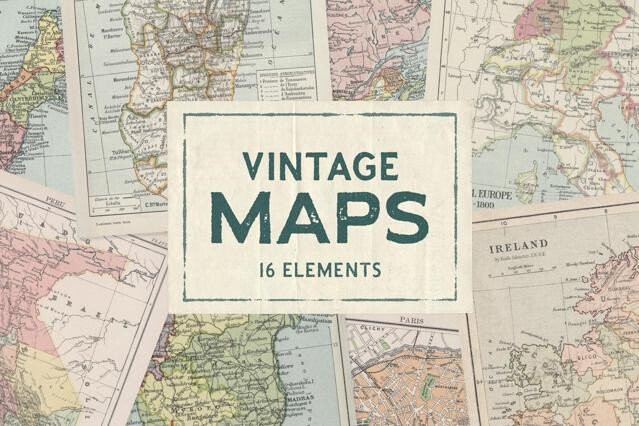 Vintage Maps Collection