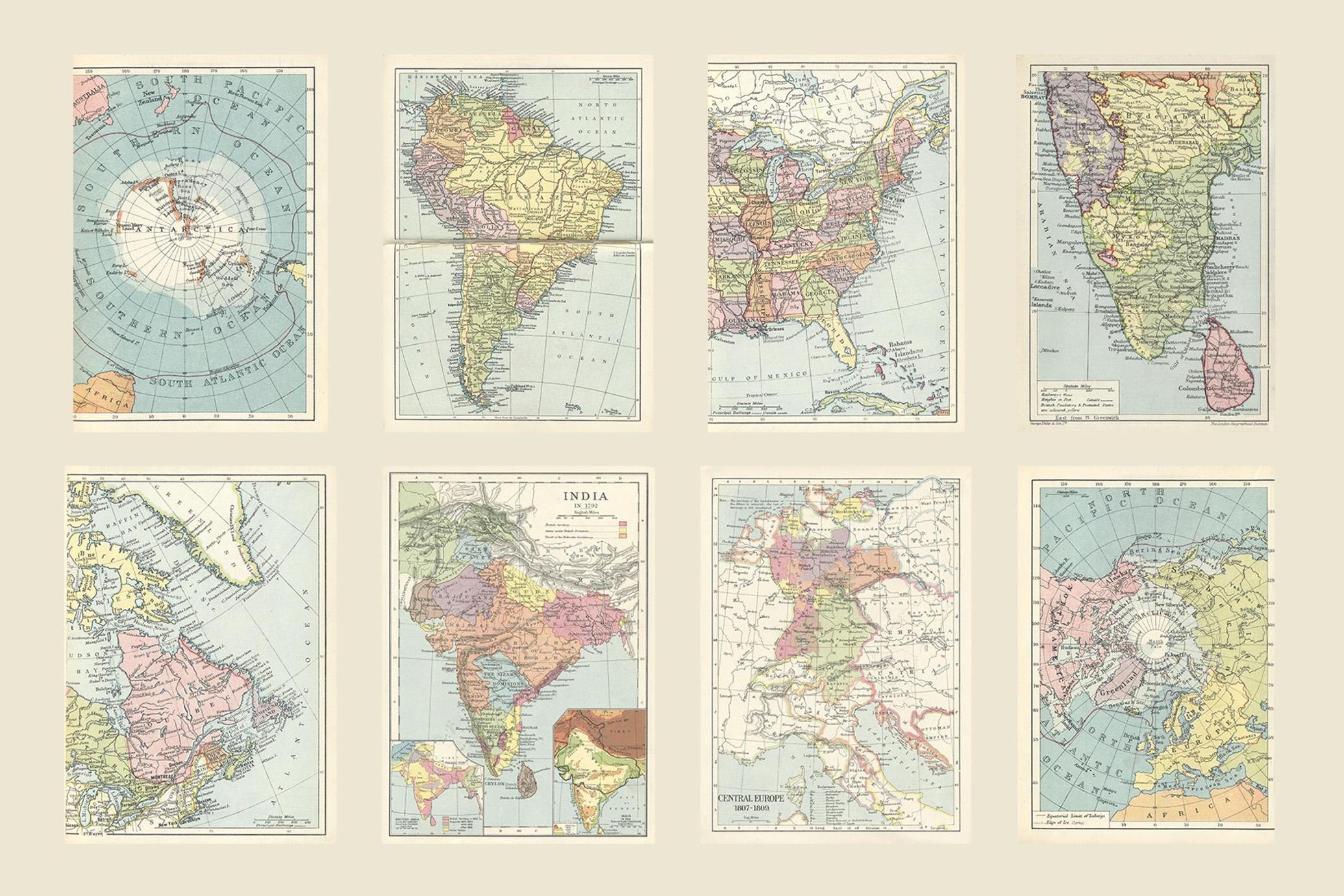 Vintage Maps Collection