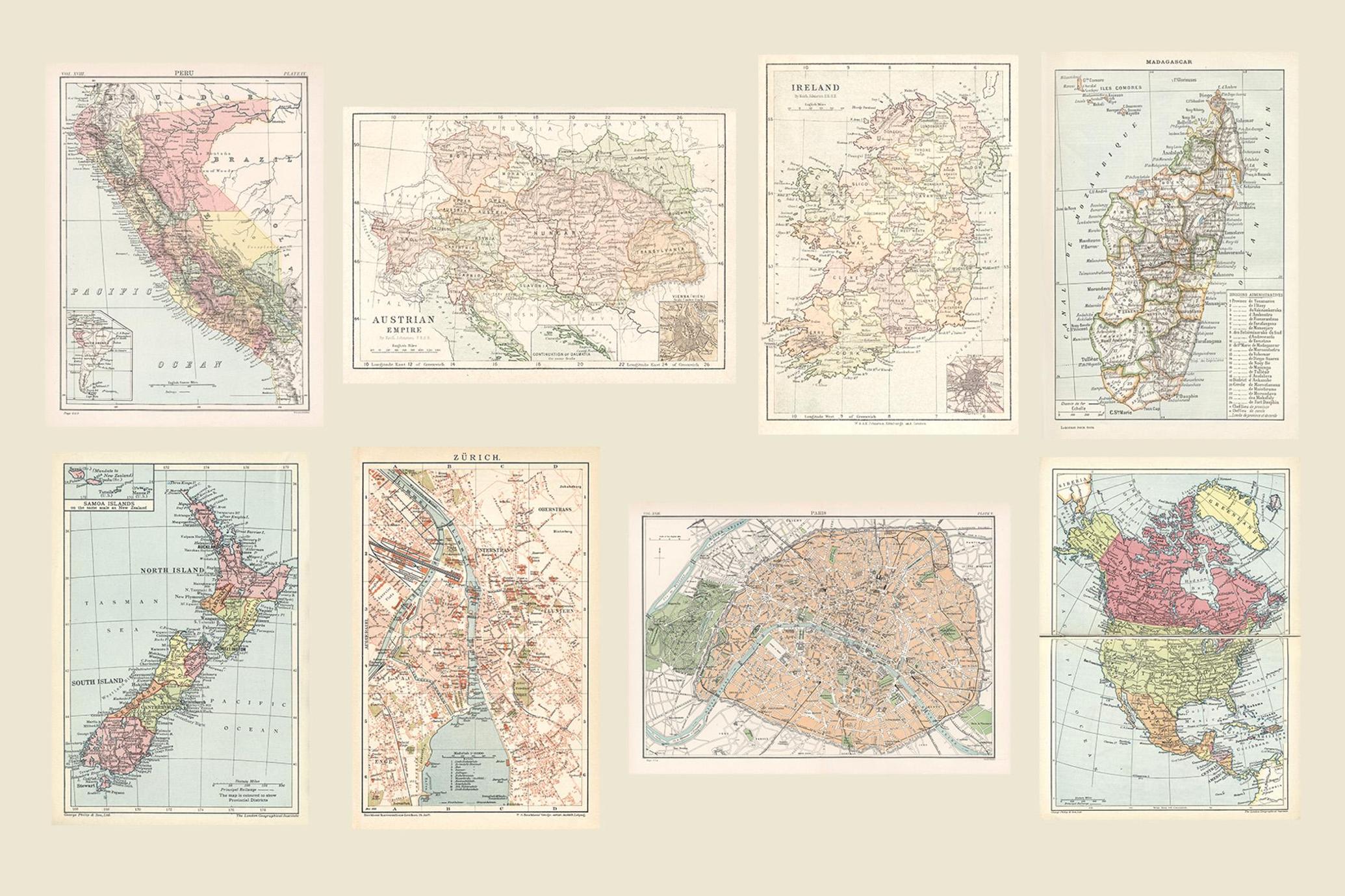 Vintage Maps Collection