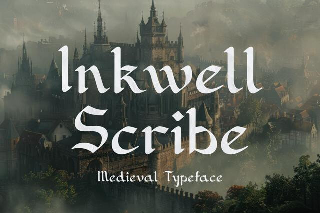 Inkwell Scribe - Medieval Typeface