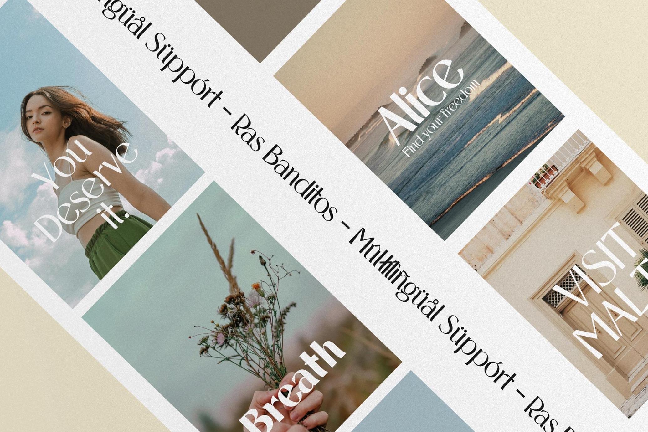 Ras Banditos - Luxury Typeface