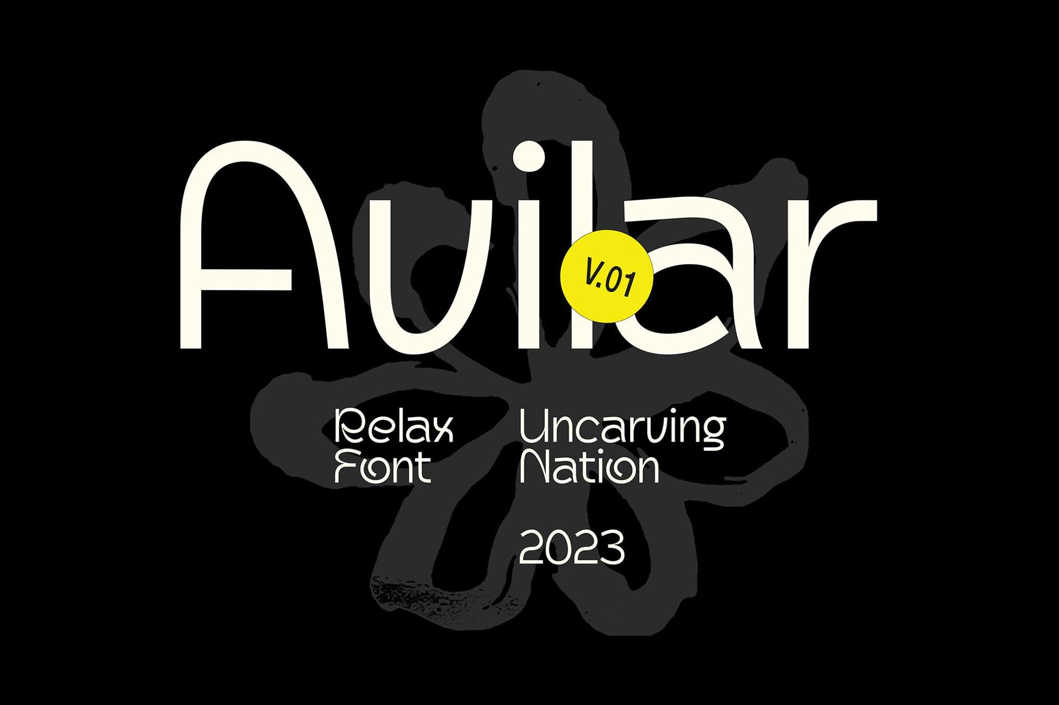 Avilar — Display Font