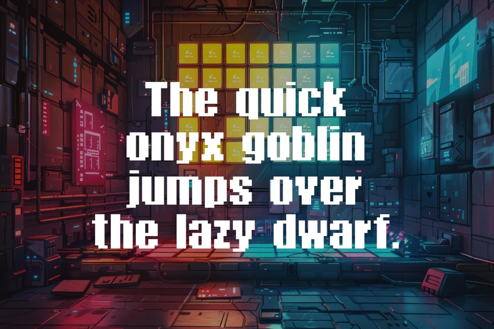Pixel Impact - Retro 8Bit Font
