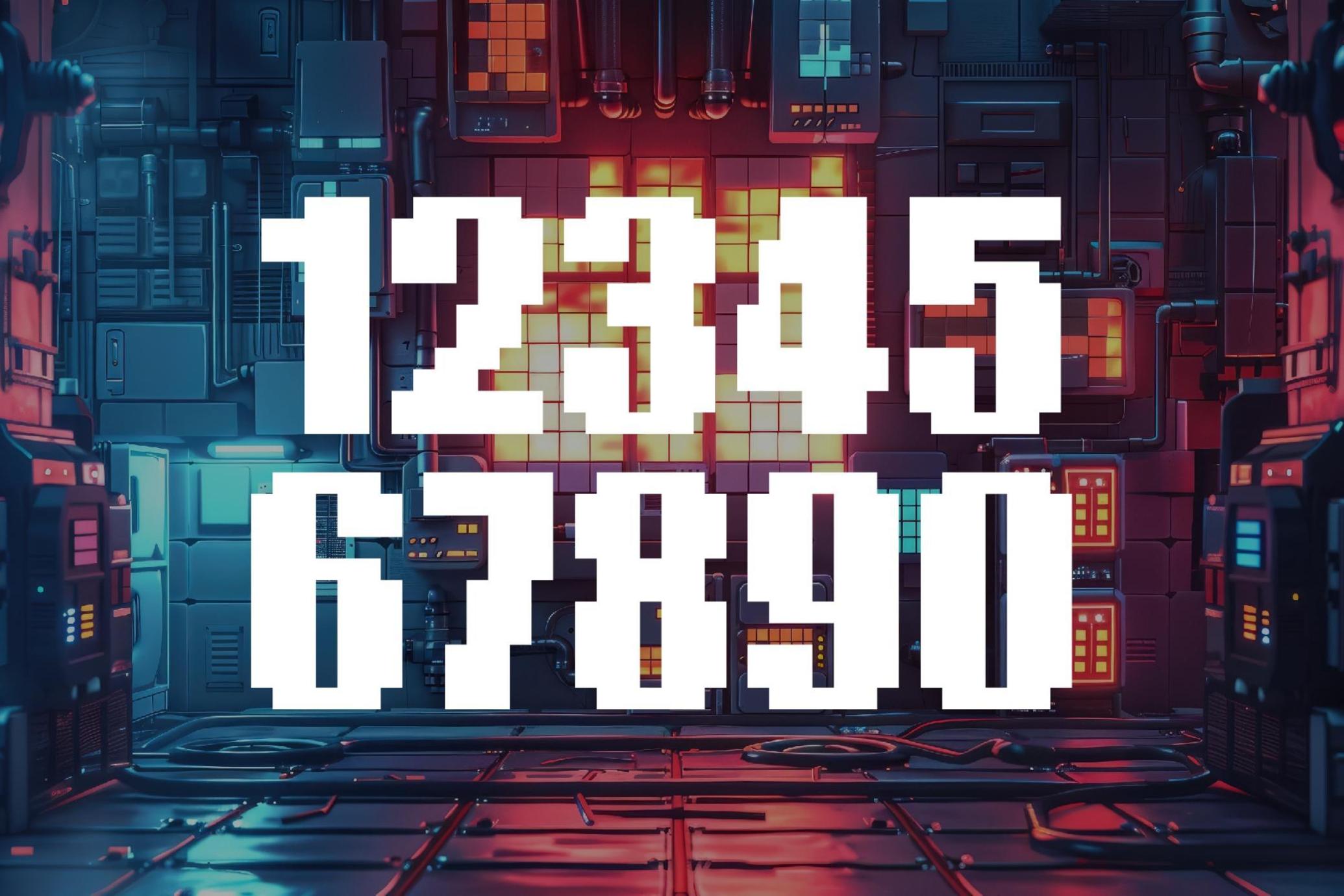 Pixel Impact - Retro 8Bit Font