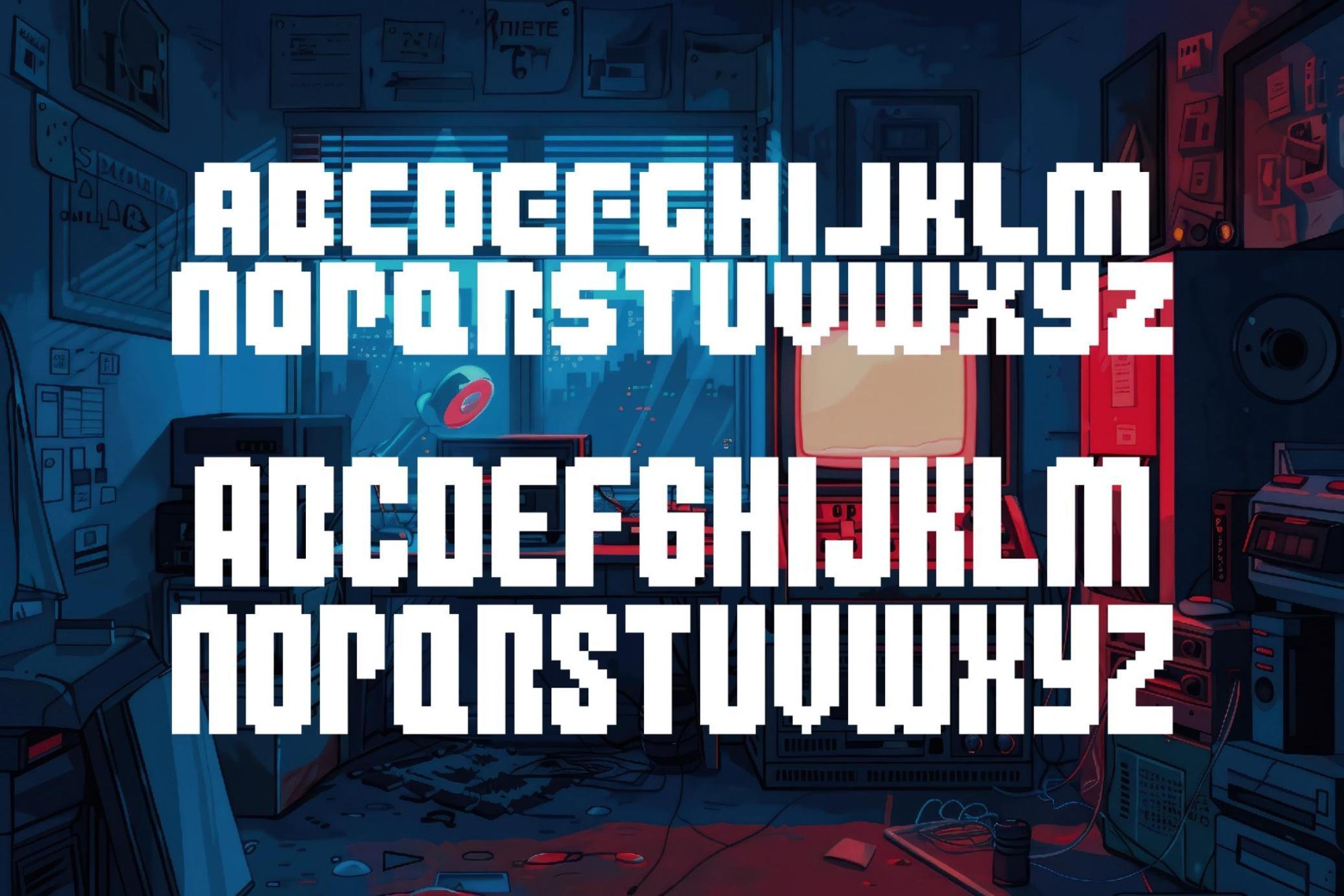 Arcade Quest - 8Bit Font