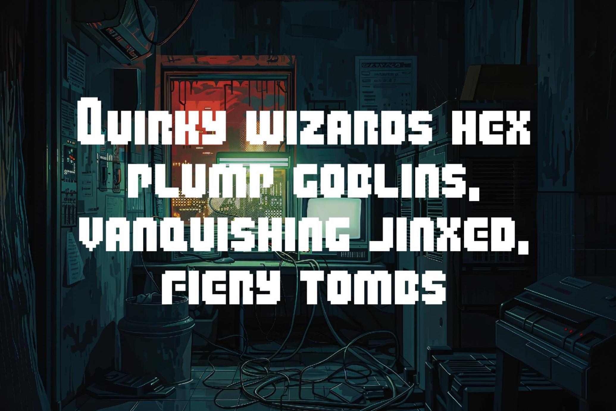 Arcade Quest - 8Bit Font