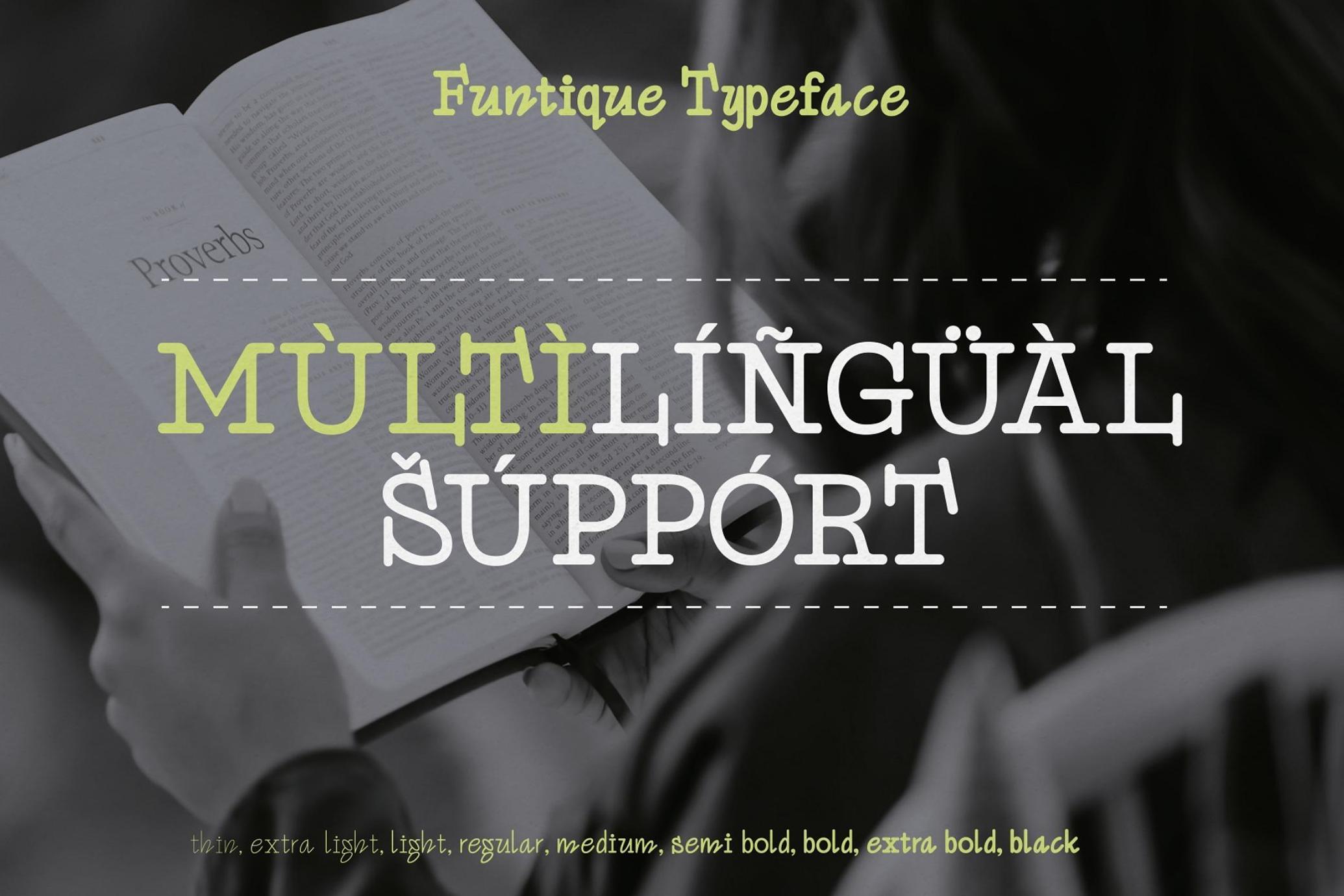 Funtique - Unique Serif Typeface