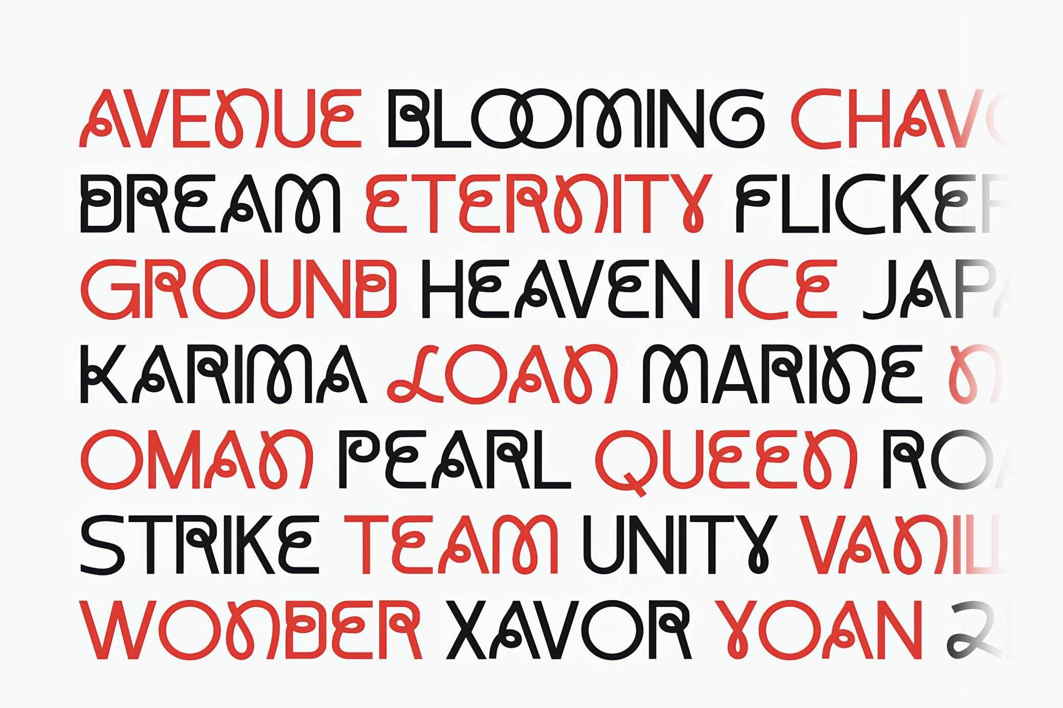 Tropic Avenue | Experimental Sans Serif