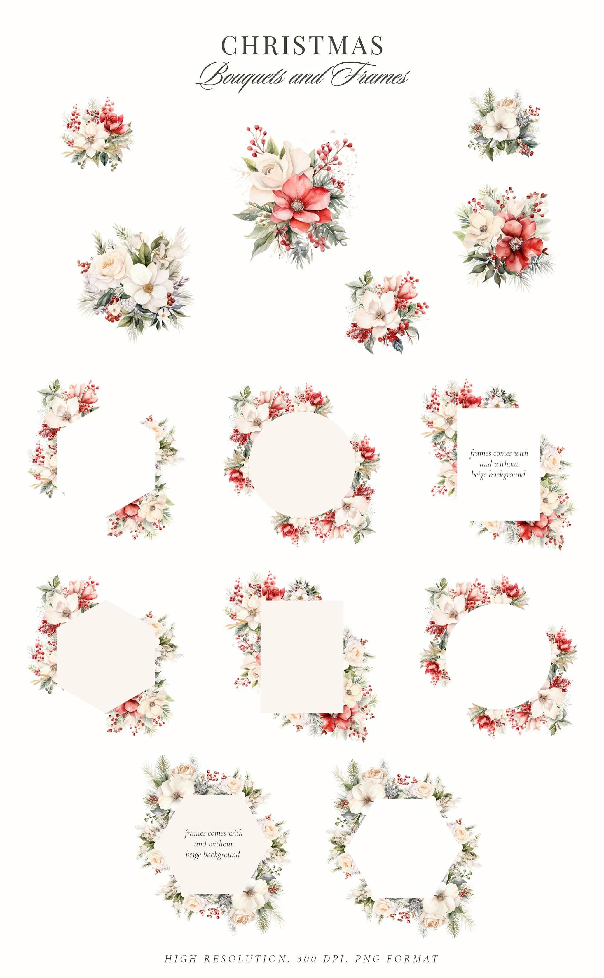 Christmas Watercolor Collection
