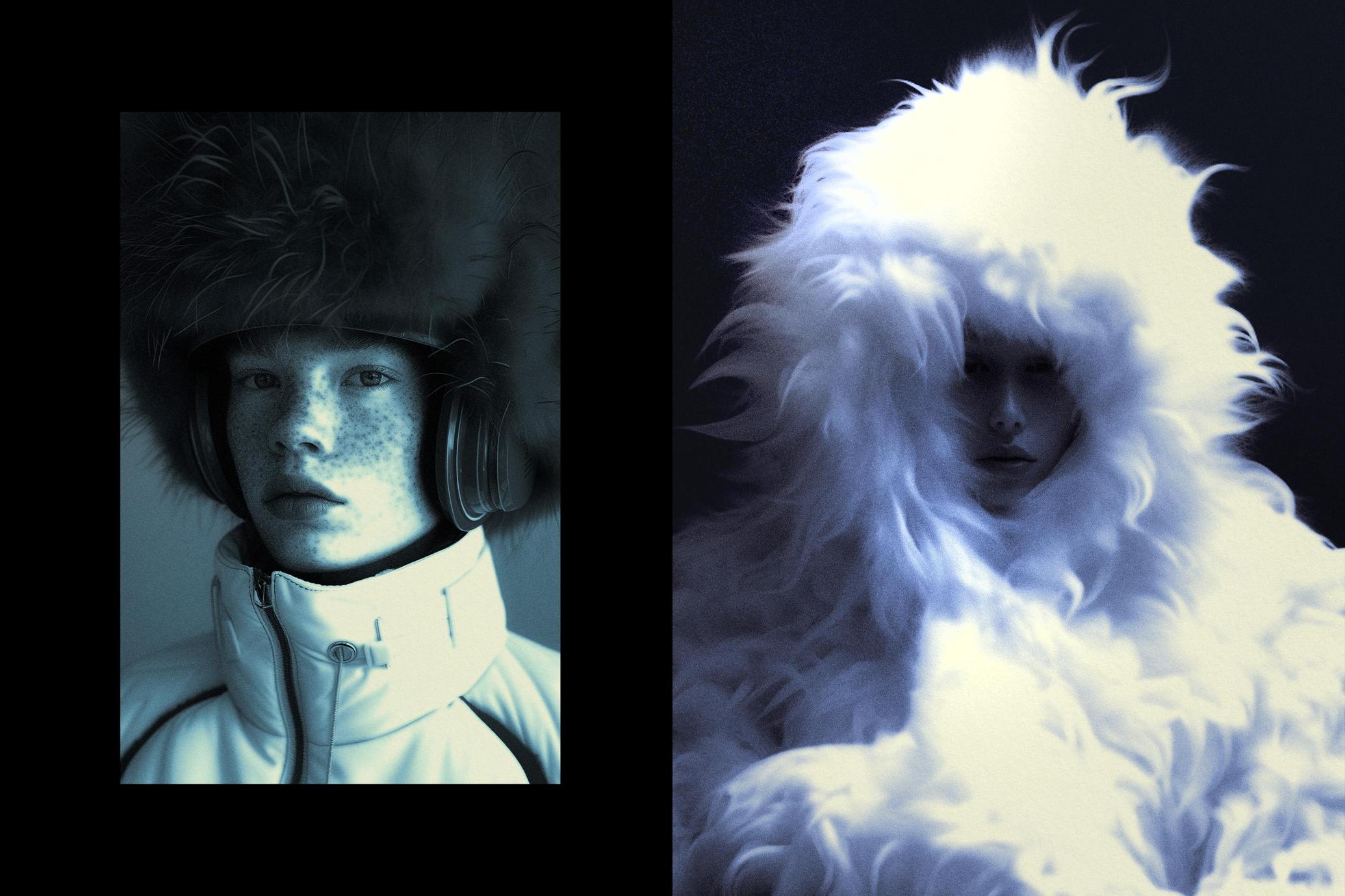 Y2K Frost Photo Effect