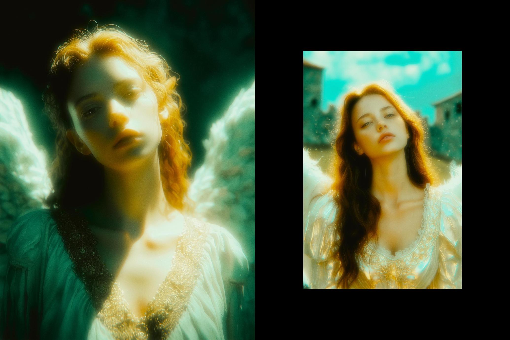 Angelic Glow Photo Effect