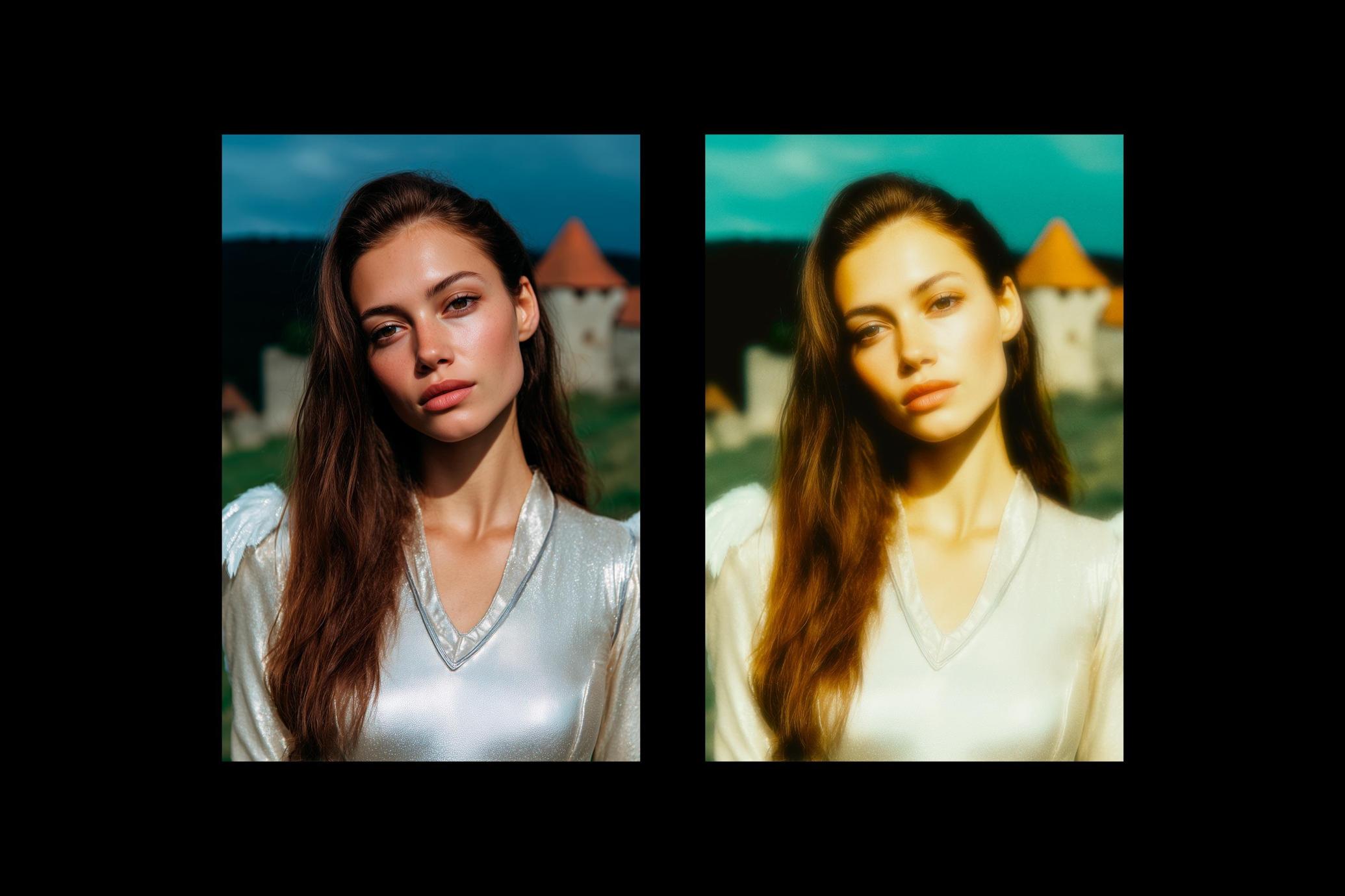 Angelic Glow Photo Effect