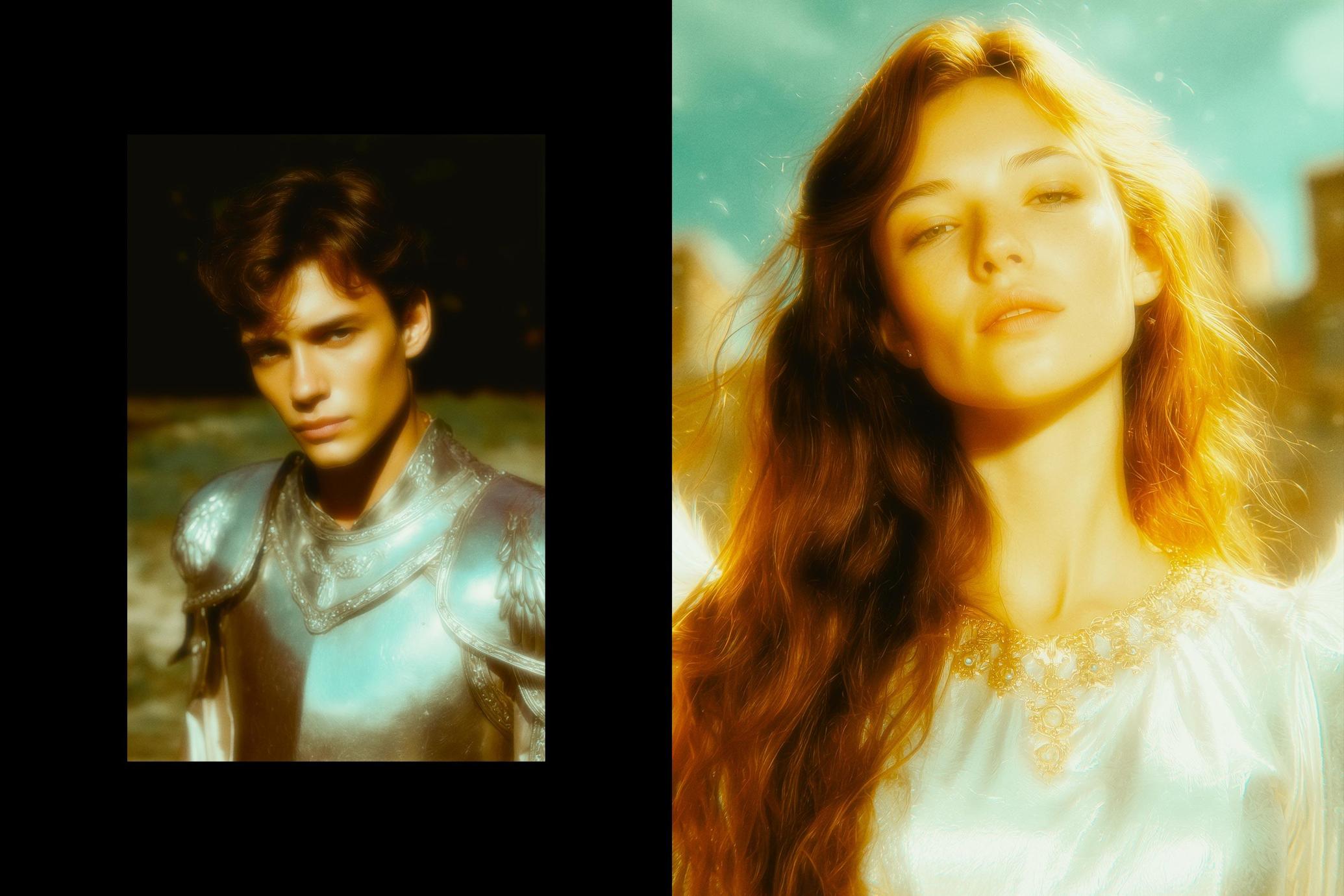 Angelic Glow Photo Effect