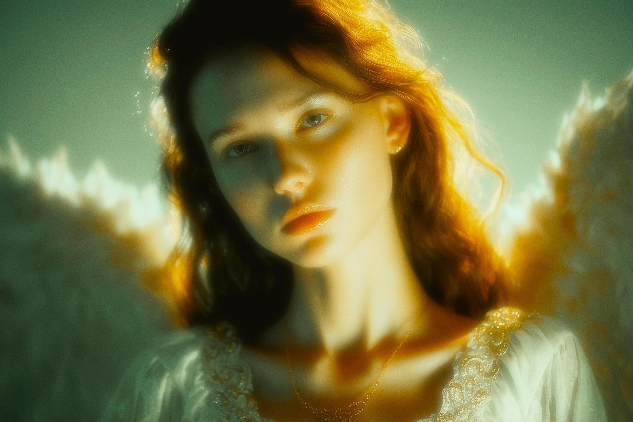 Angelic Glow Photo Effect